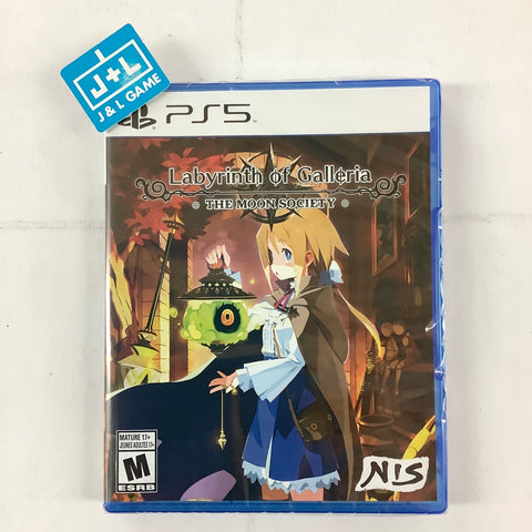 Labyrinth of Galleria: The Moon Society - (PS5) PlayStation 5 Video Games NIS America   