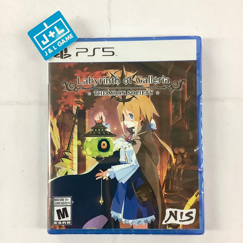 Labyrinth of Galleria: The Moon Society - (PS5) PlayStation 5 Video Games NIS America   