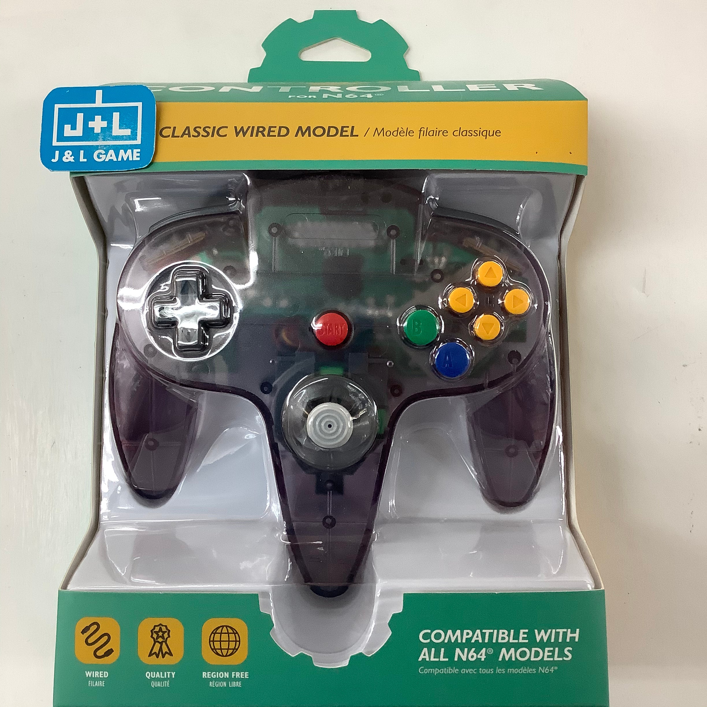 Tomee N64 Wired Controller (Atomic Purple) - (N64) Nintendo 64 Accessories Tomee   