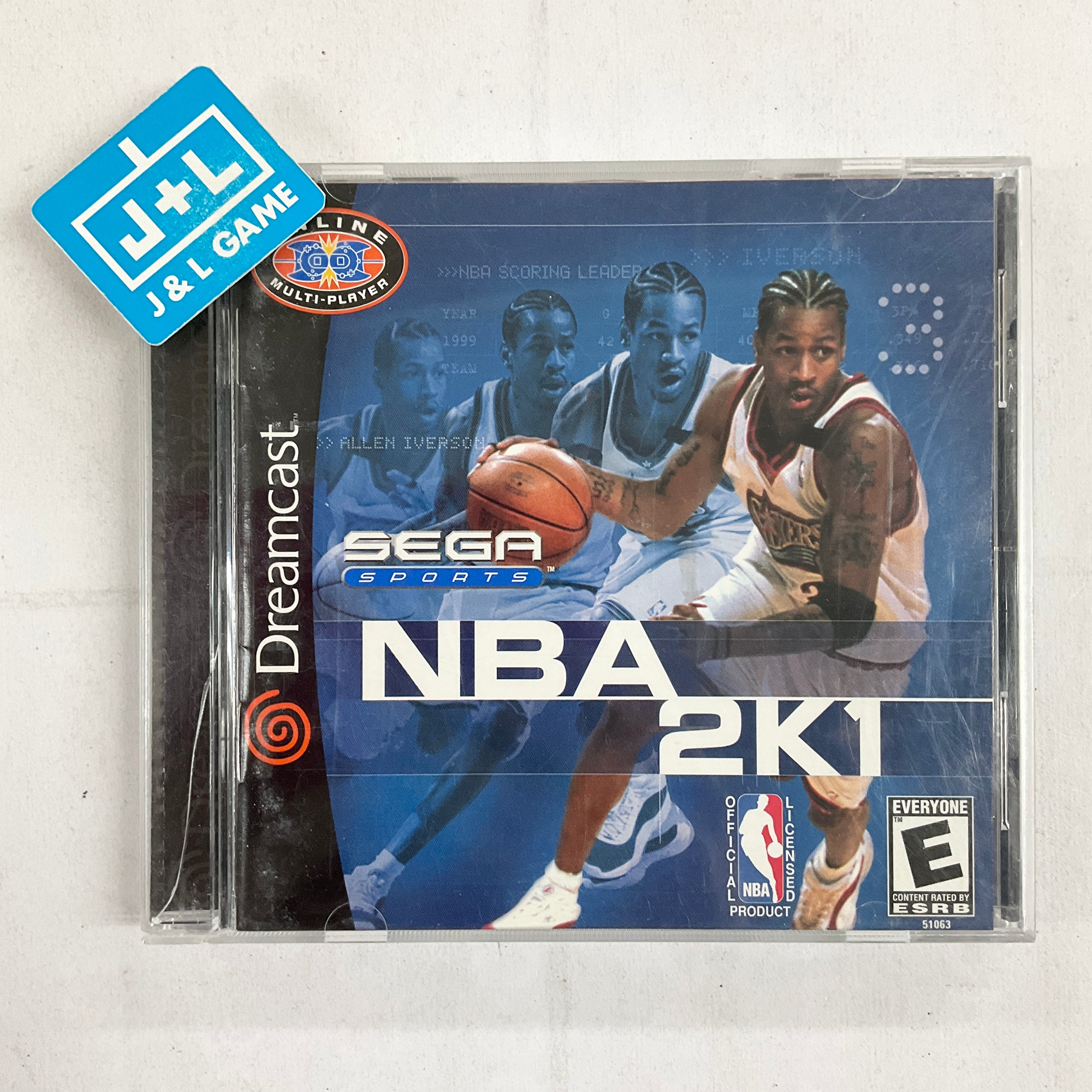 NBA 2K1 - (DC) Dreamcast [Pre-Owned] Video Games SEGA   