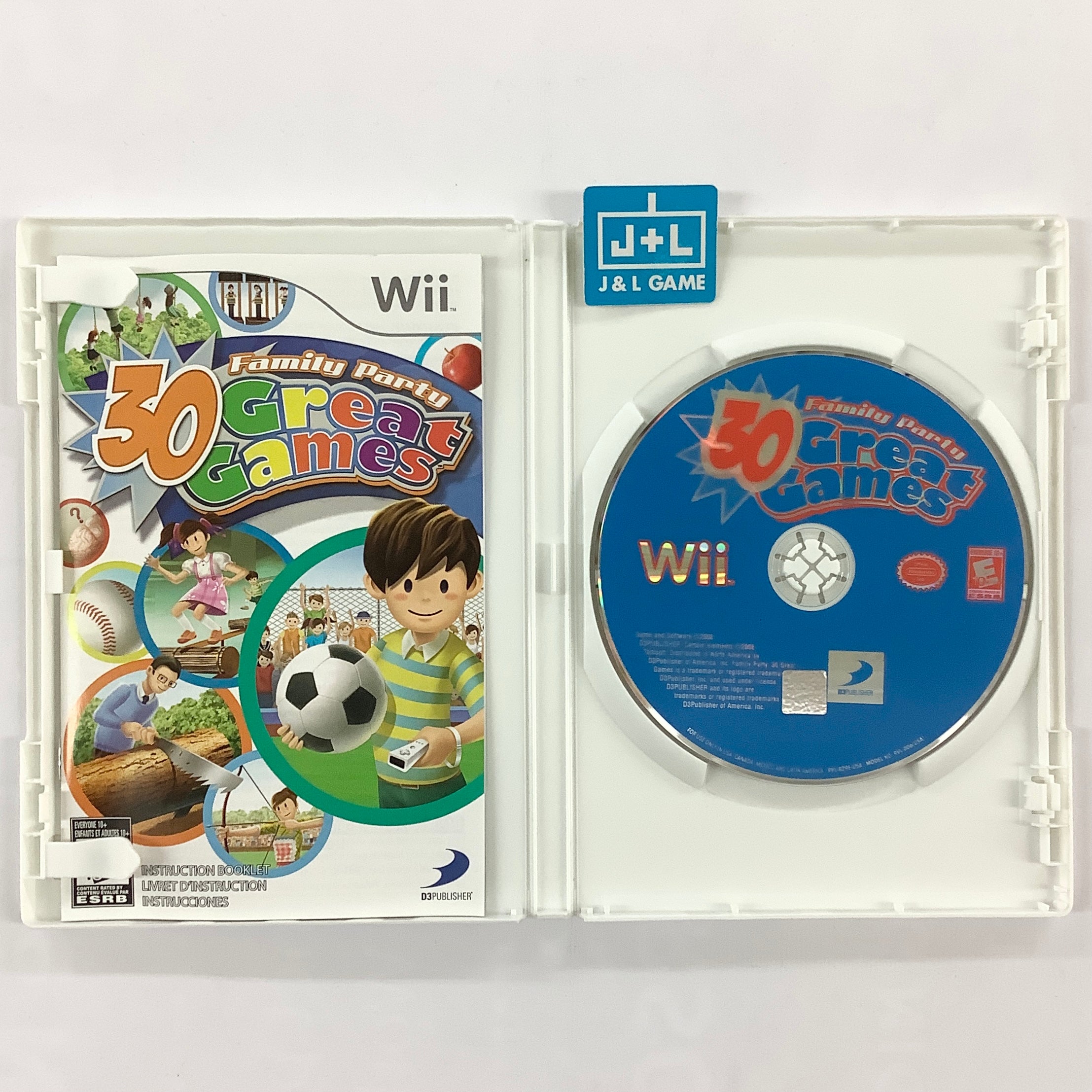 Family Party: 30 Great Games - Nintendo Wii [Pre-Owned] Video Games D3 Publisher   