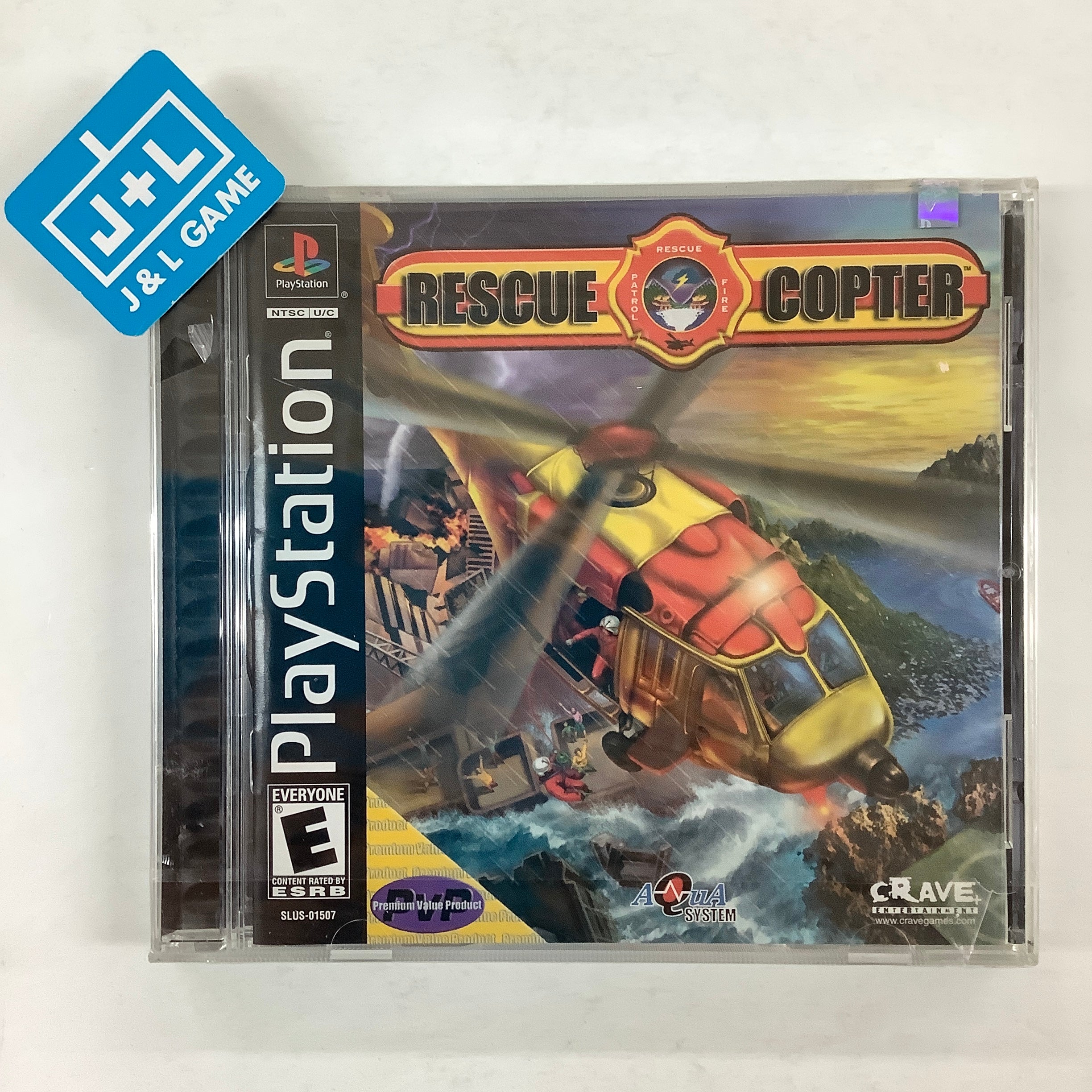 Rescue Copter - (PS1) PlayStation 1 Video Games Conspiracy Entertainment   