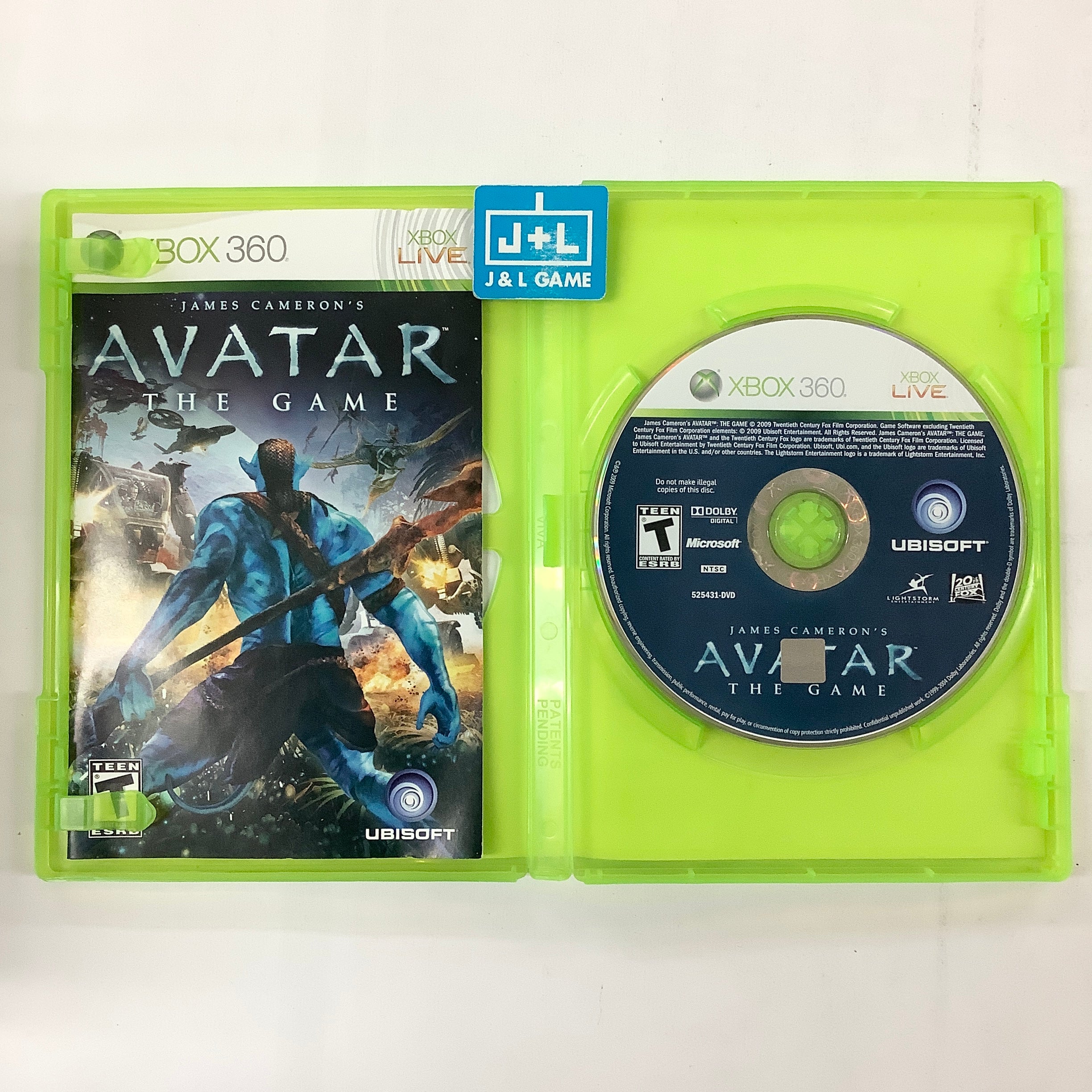 James Cameron's Avatar: The Game - Xbox 360 [Pre-Owned] Video Games Ubisoft   