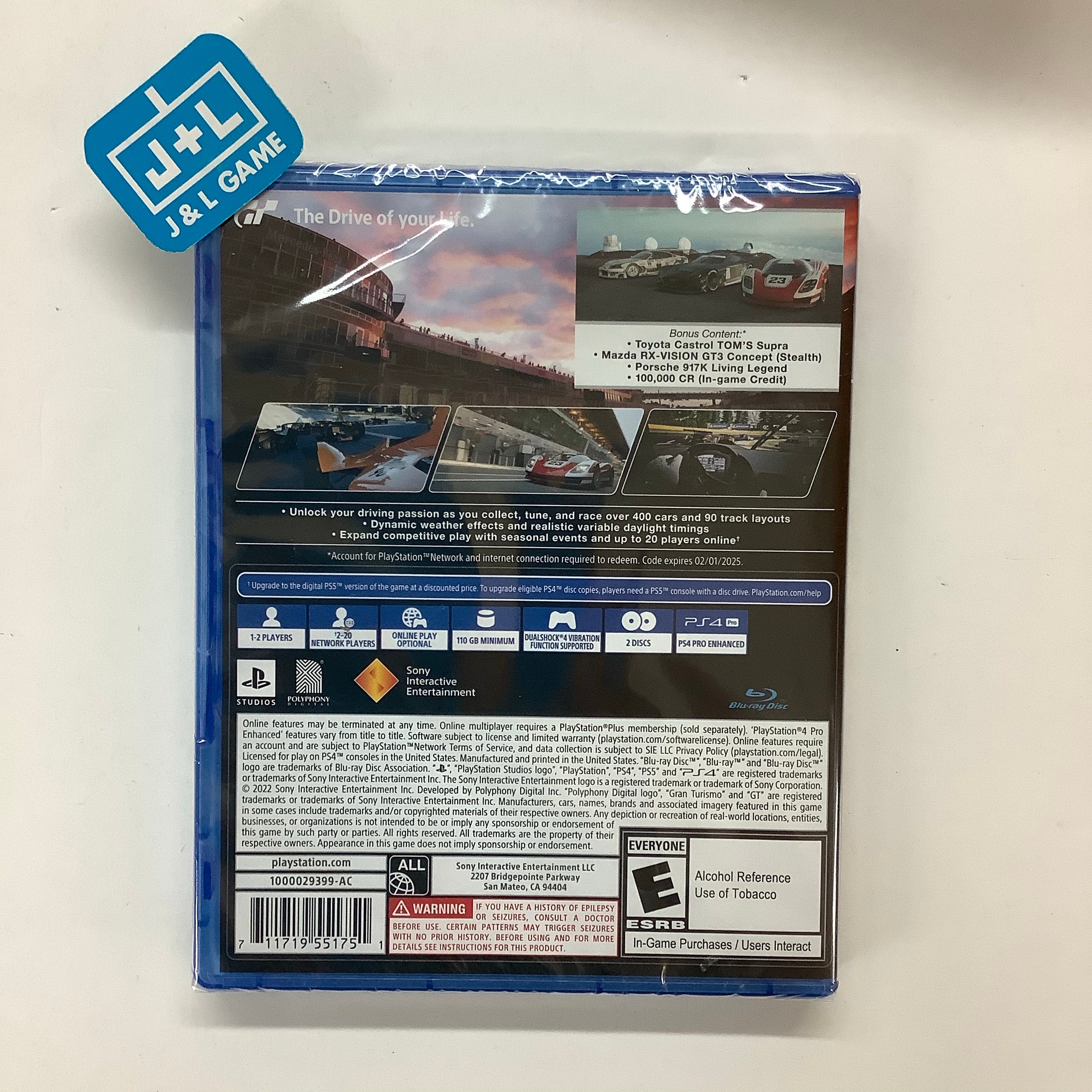 Gran Turismo 7 Launch Edition - (PS4) PlayStation 4 Video Games PlayStation   
