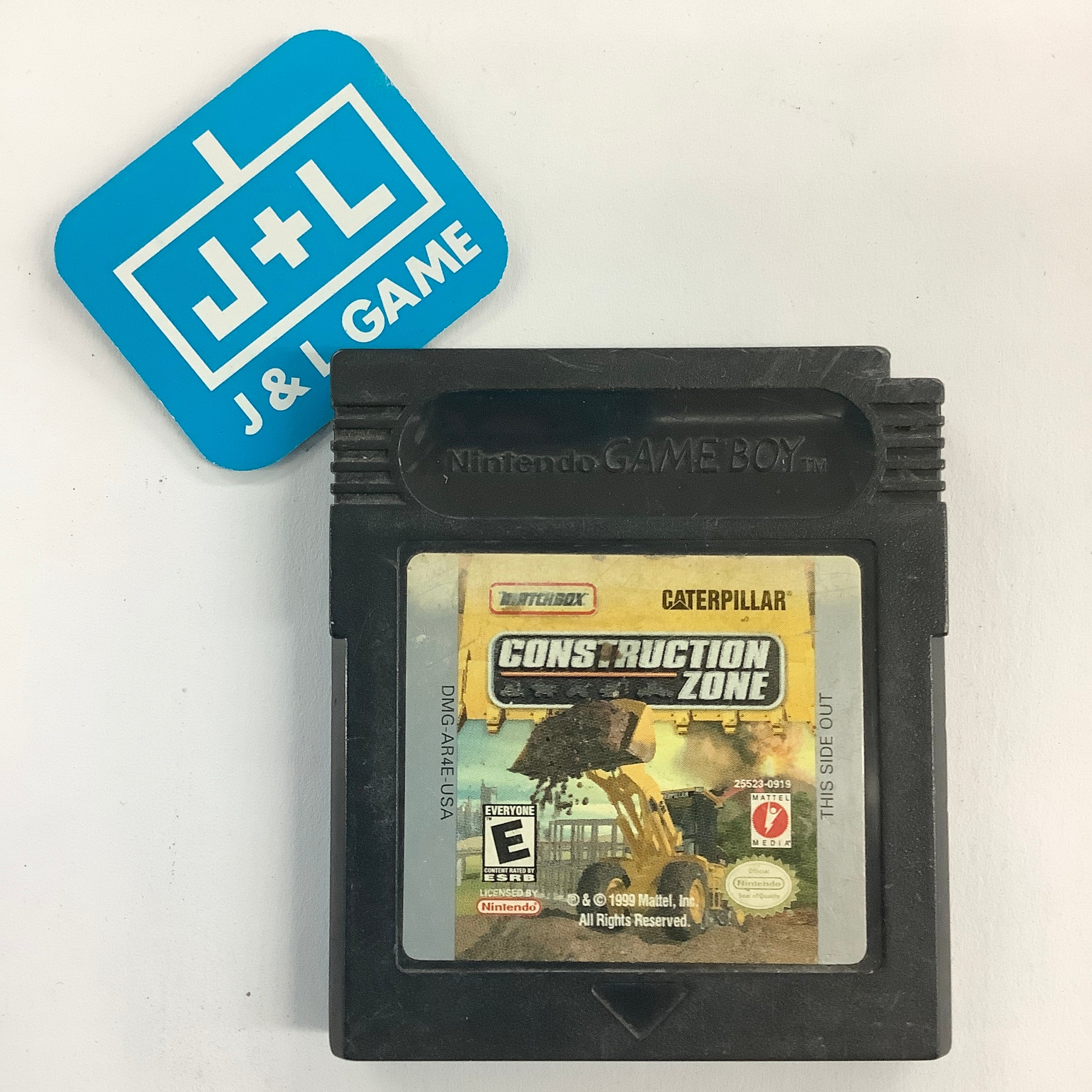 Matchbox Caterpillar Construction Zone - (GBC) Game Boy