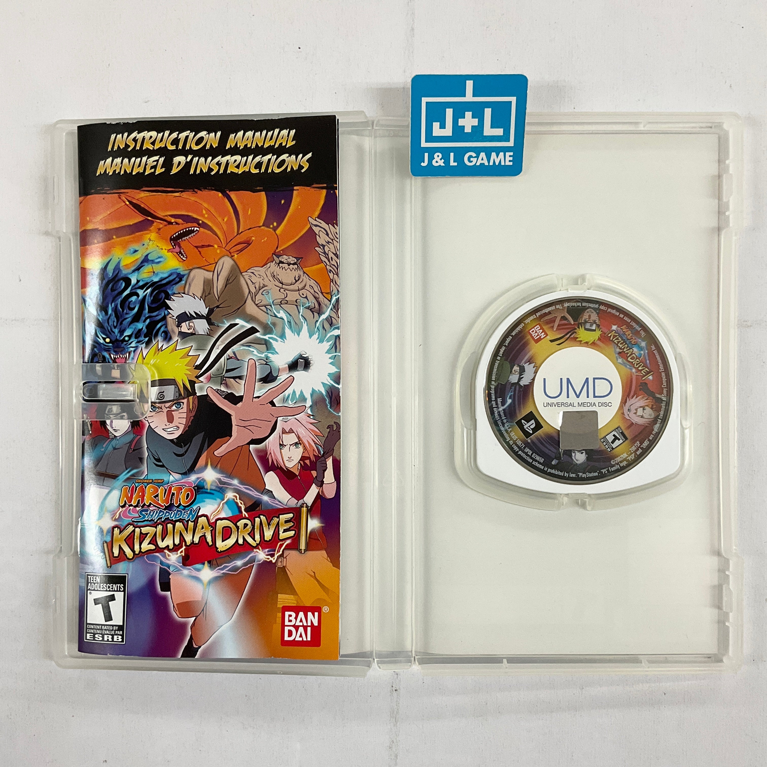 Naruto Shippuden: Kizuna Drive - Sony PSP [Pre-Owned] Video Games BANDAI NAMCO Entertainment   