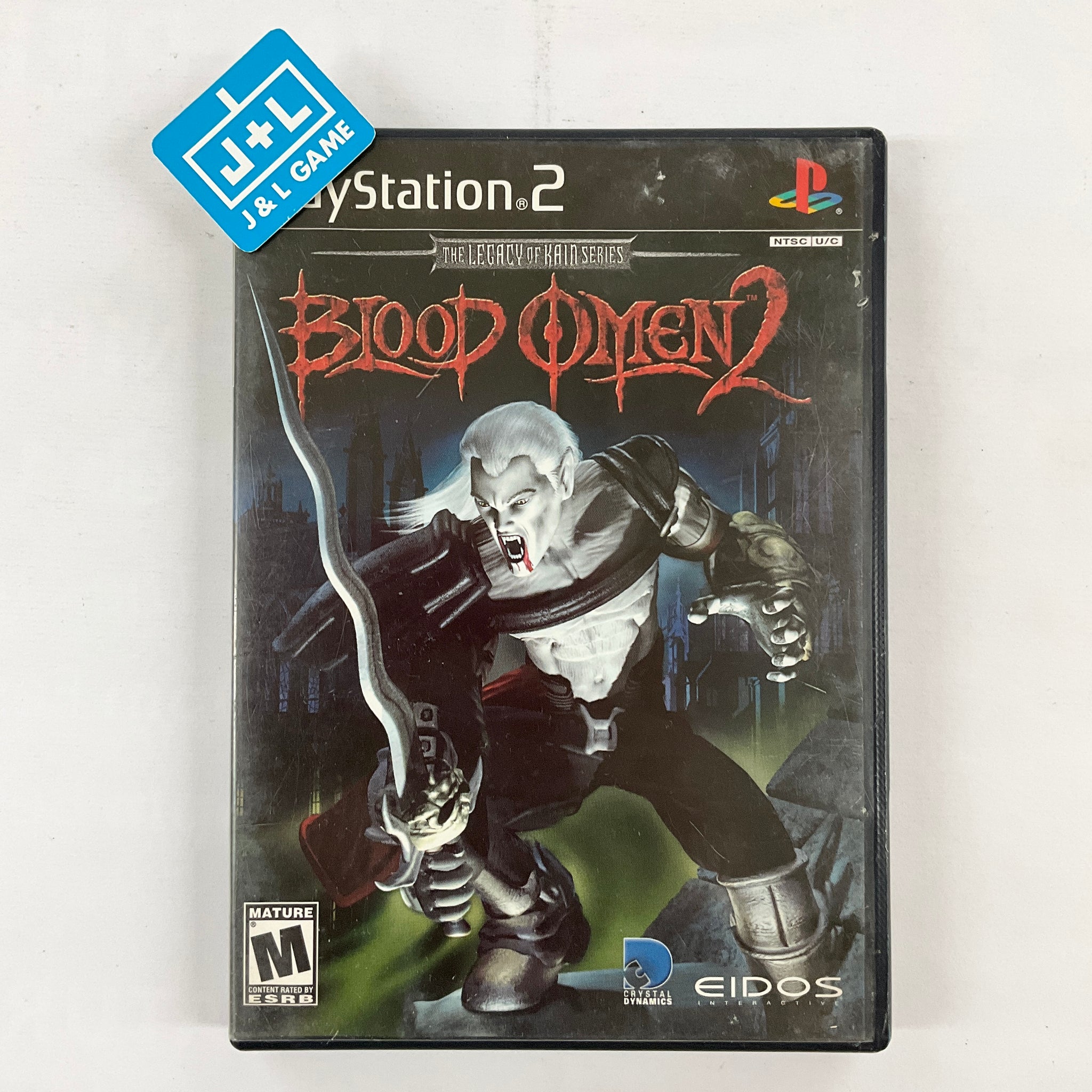 Blood Omen 2 - (PS2) PlayStation 2 [Pre-Owned] Video Games Eidos Interactive   