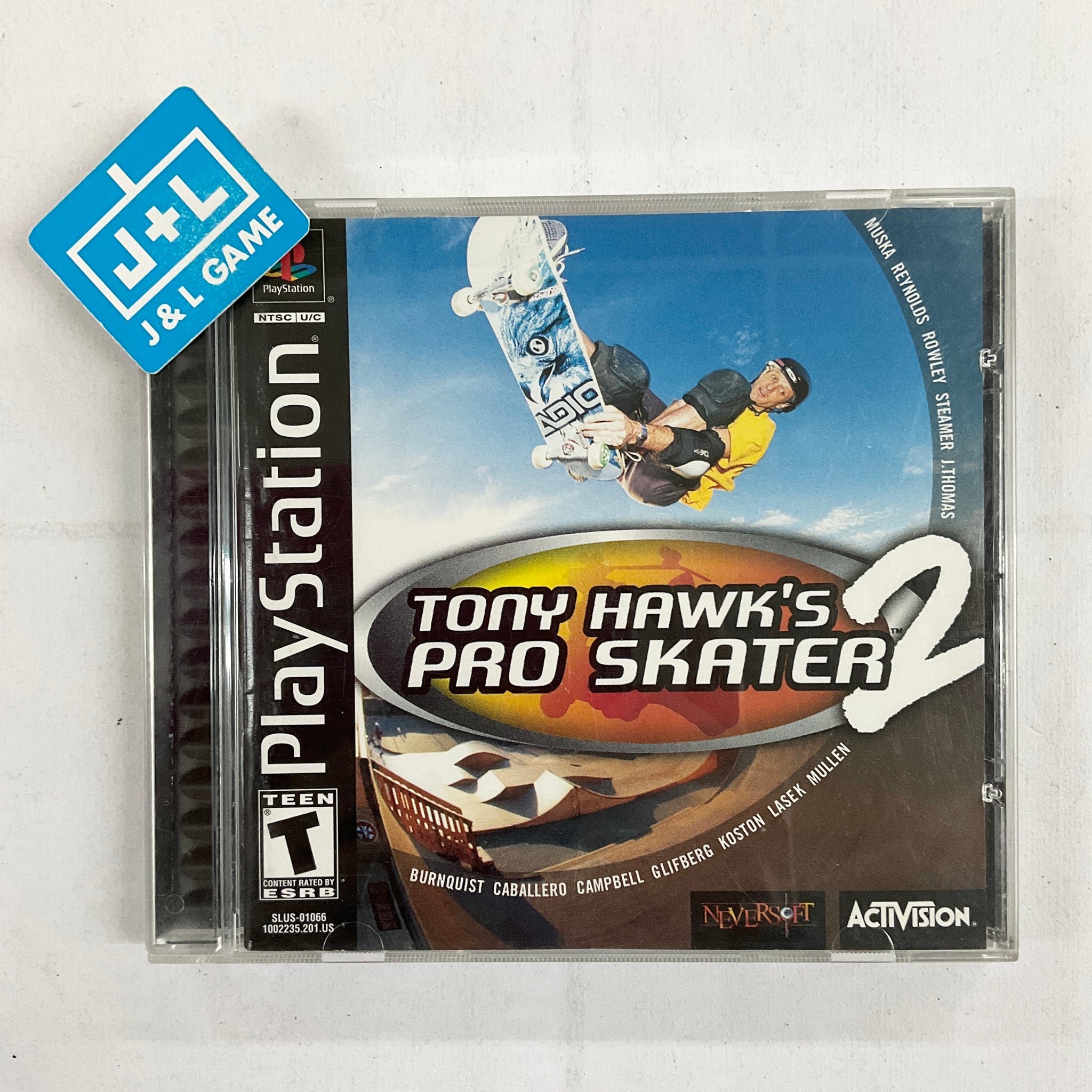 Tony Hawk's Skateboarding - PS1 - The R.A.G.E Tony Hawk's Skateboarding - PS1 - The R.A.G.E