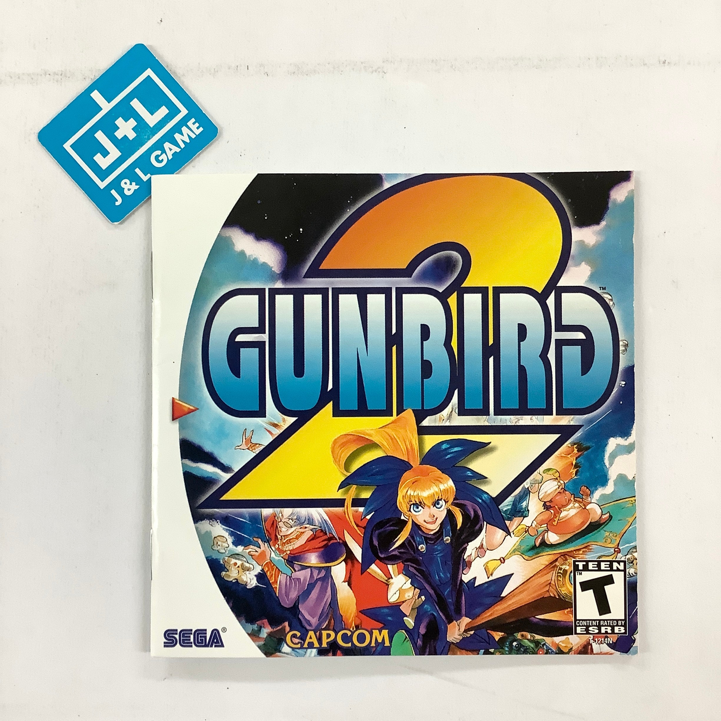 Gunbird 2 - (DC) SEGA Dreamcast  [Pre-Owned] Video Games Capcom   