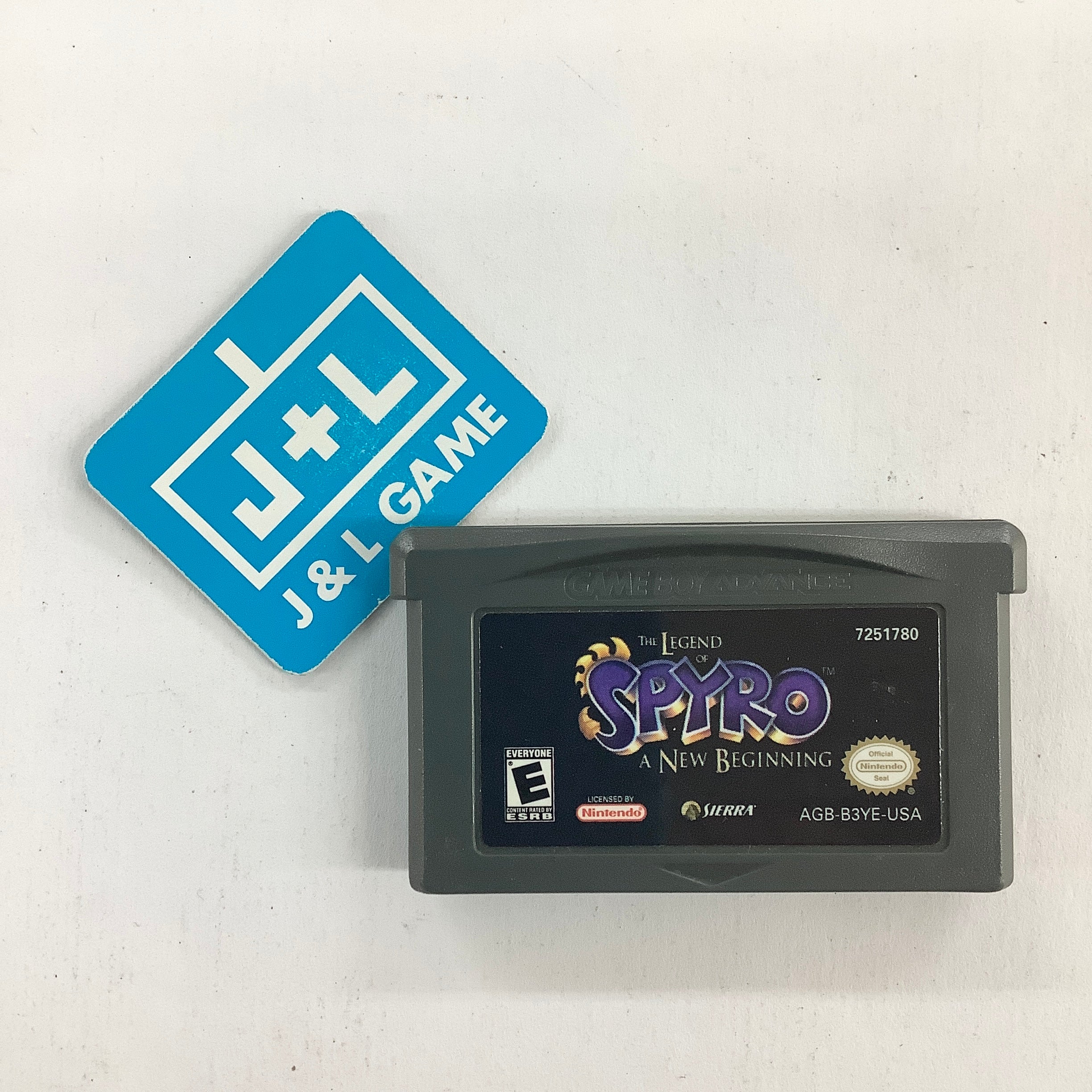 The Legend of Spyro: A New Beginning - (GBA) Game Boy Advance [Pre-Owned] Video Games Sierra Entertainment   