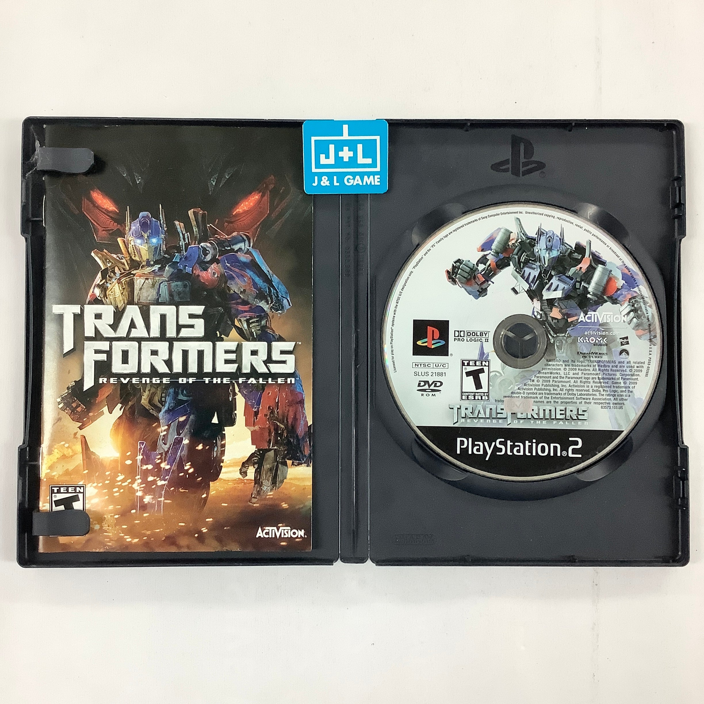 Transformers: Revenge of the Fallen - (PS2) PlayStation 2 [Pre-Owned] Video Games Activision   