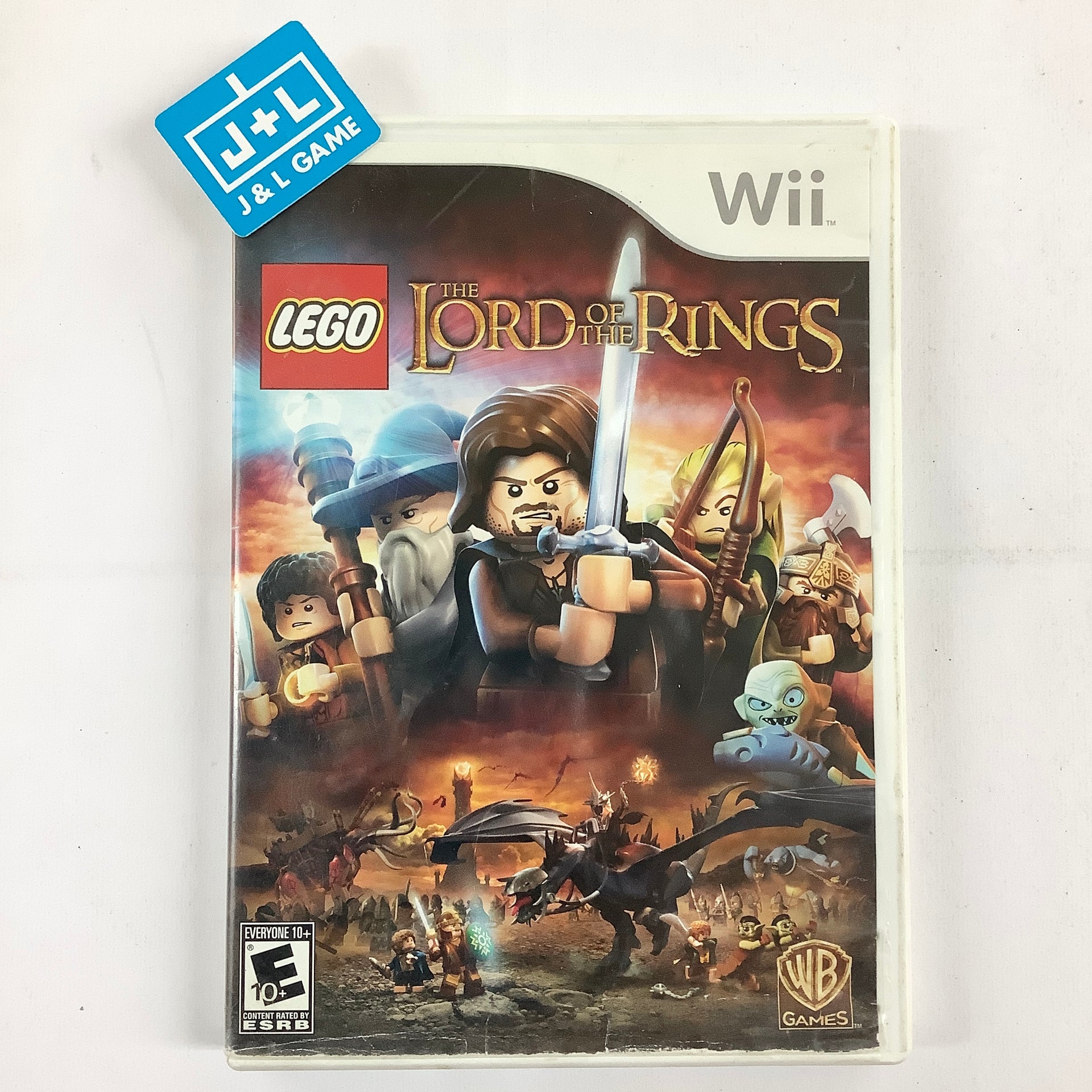 LEGO The Lord of the Rings Nintendo Wii [Pre-Owned] J&L Game
