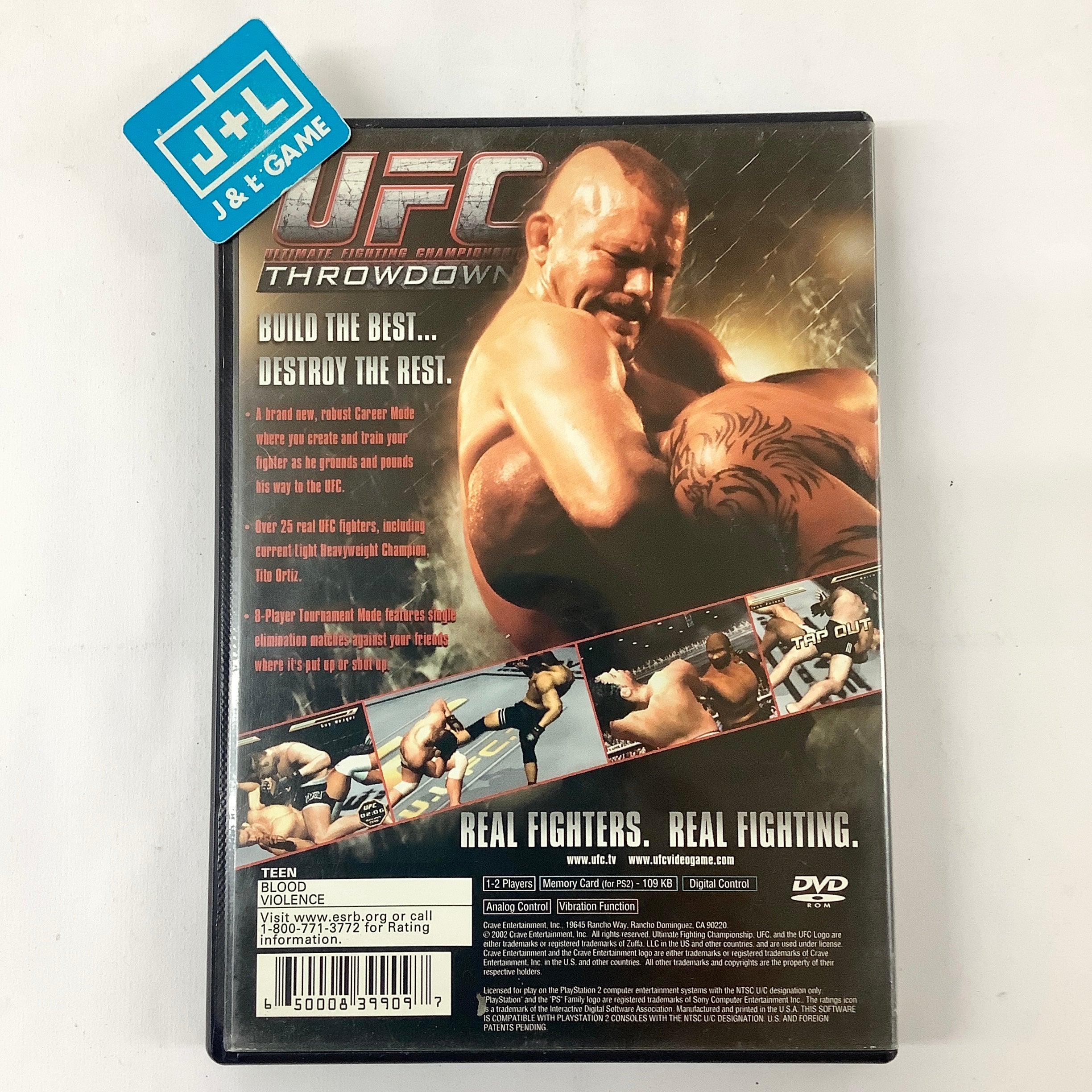 Ultimate Fighting Championship: Throwdown - (PS2) PlayStation 2 [Pre-Owned] Video Games Crave   