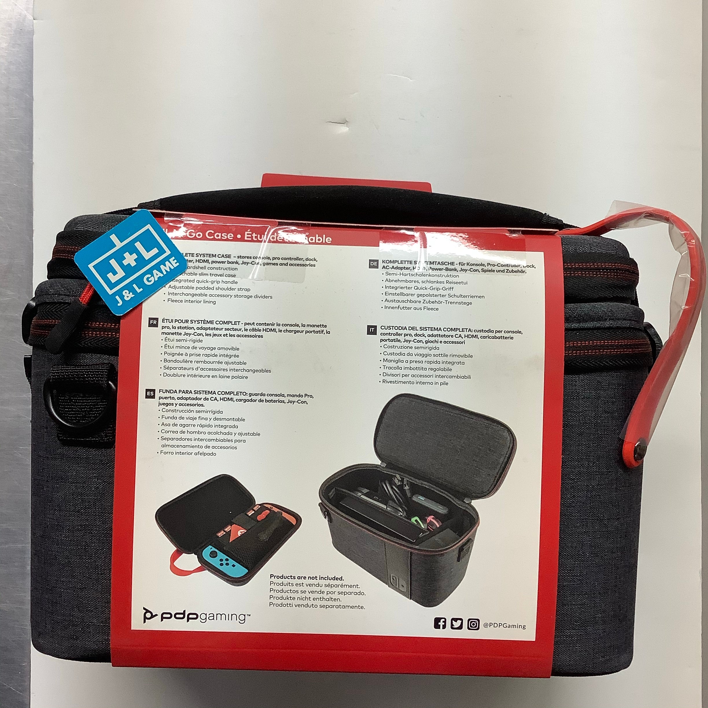 PDP Pull-N-Go Case - (NSW) Nintendo Switch Accessories PDP   