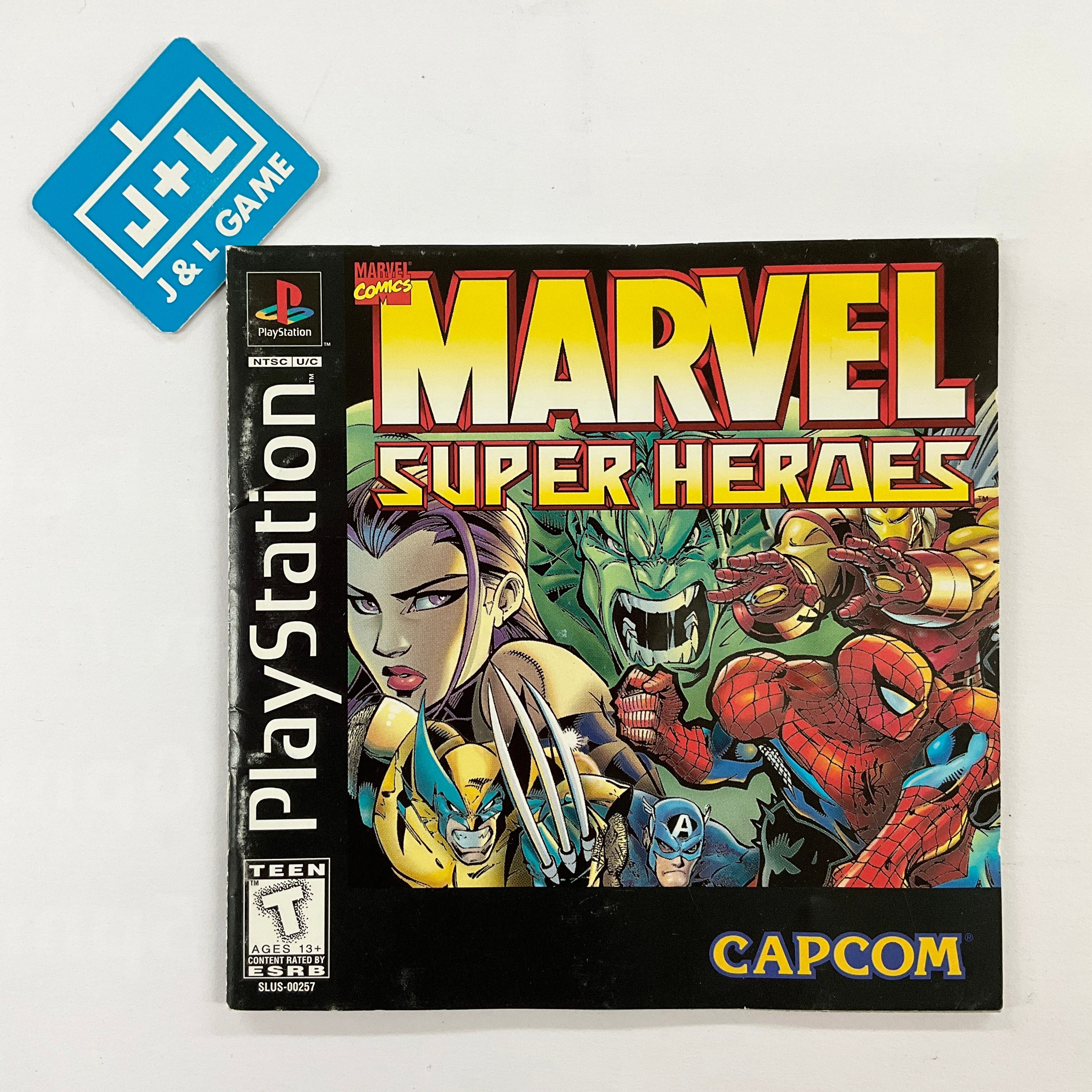 Marvel Super Heroes - (PS1) PlayStation 1 [Pre-Owned] Video Games Capcom   
