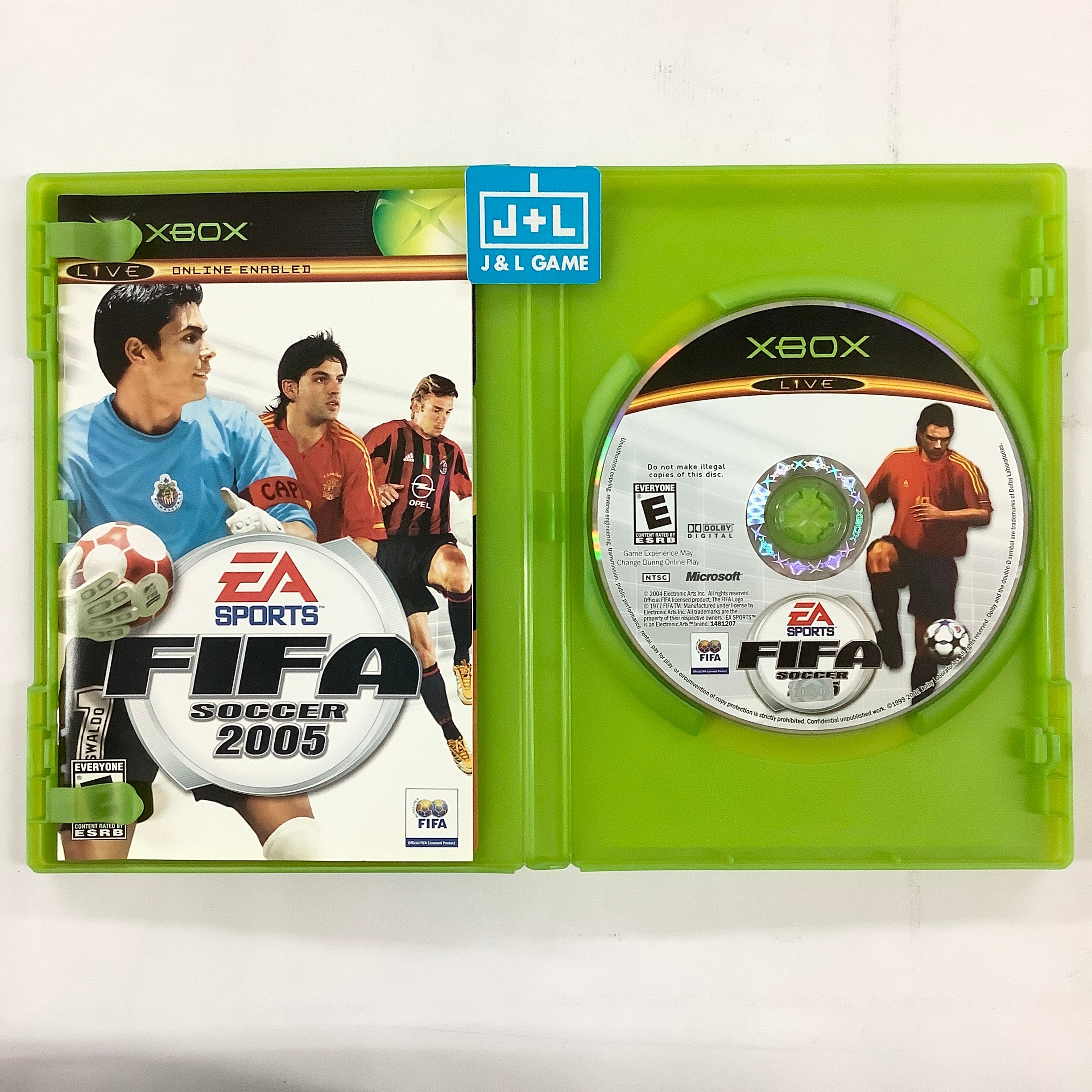 FIFA Soccer 2005 - (XB) Xbox [Pre-Owned] Video Games EA Sports   