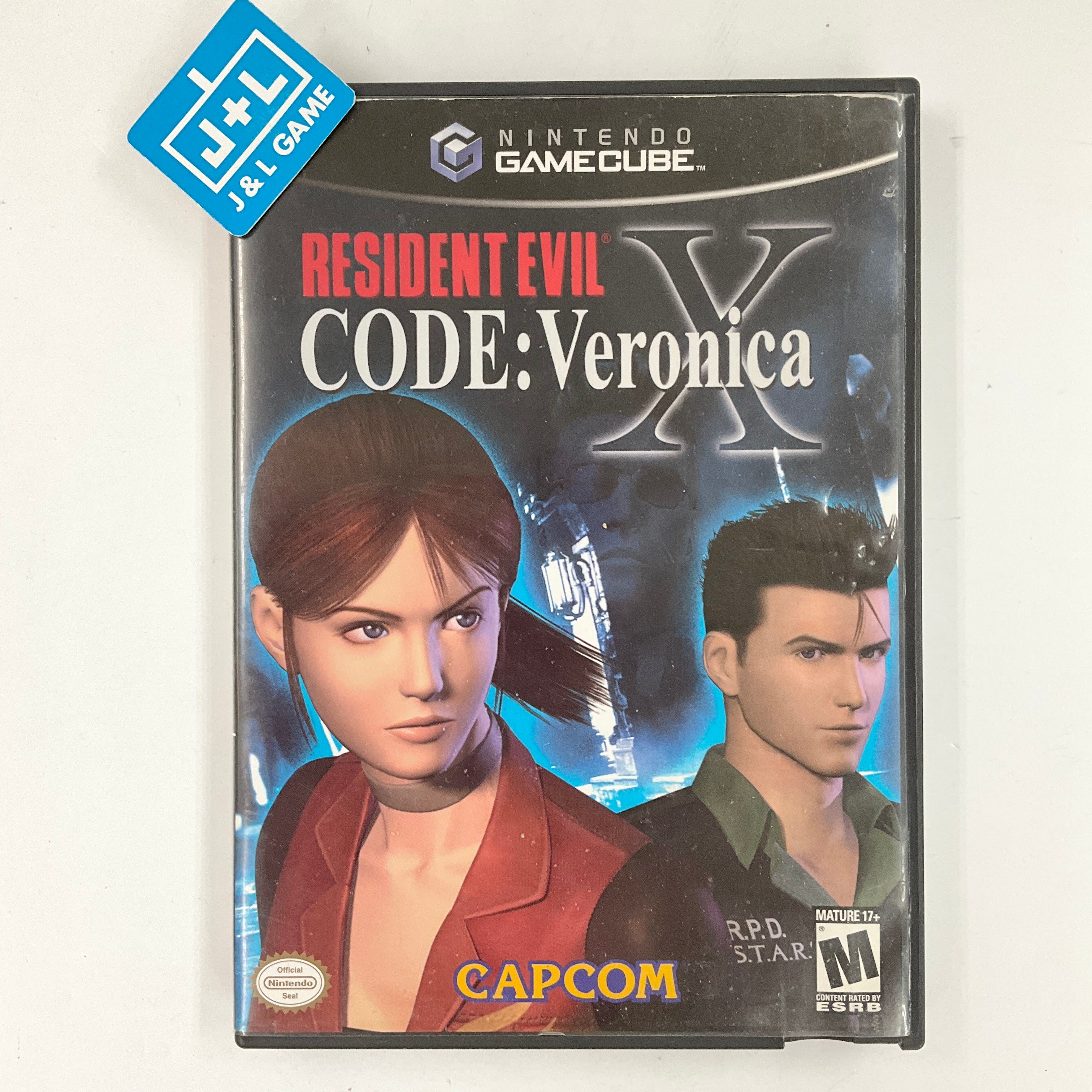 Resident Evil Code: Veronica X - (GC) GameCube [Pre-Owned] Video Games Capcom   