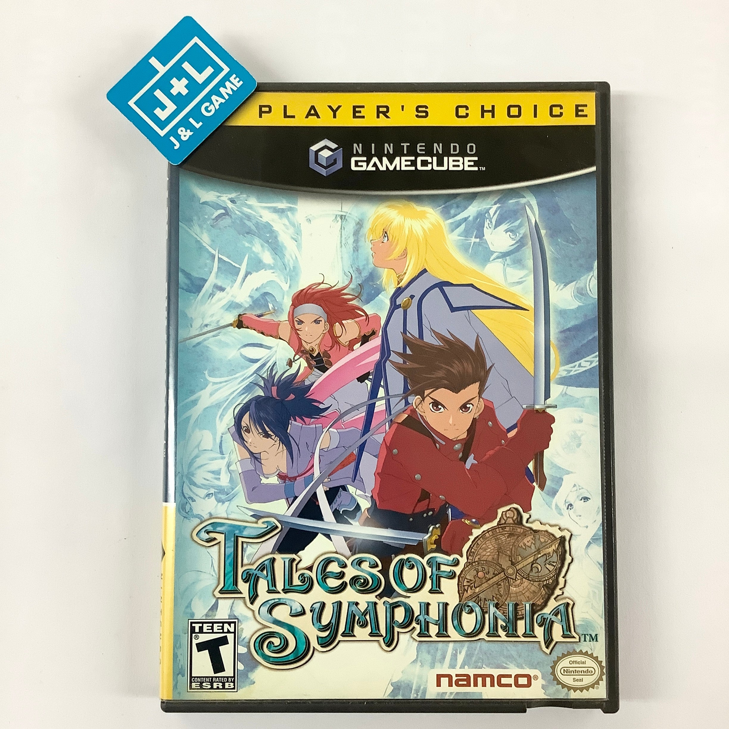Tales of Symphonia (Player's Choice) - (GC) GameCube [Pre-Owned] Video Games Namco   