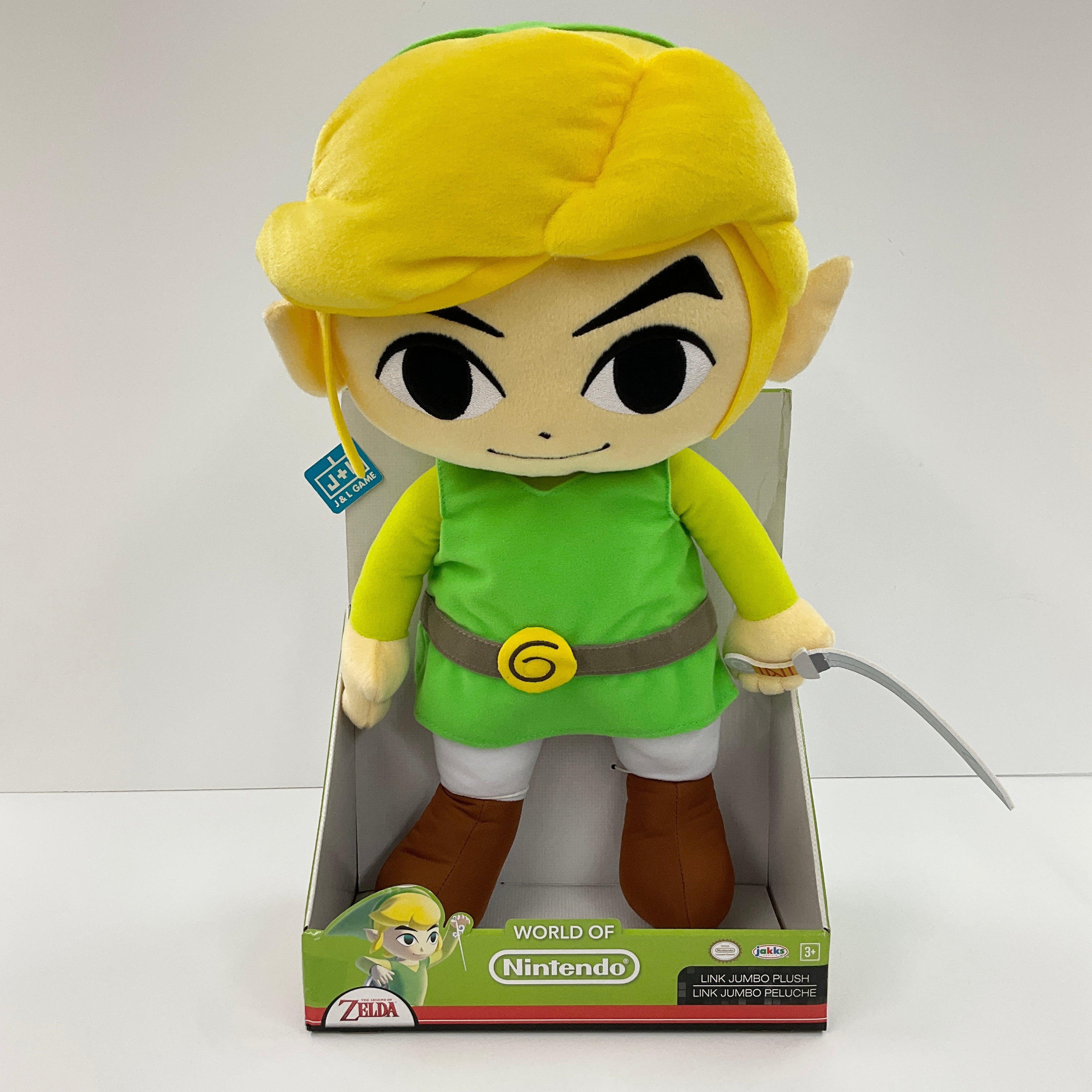 World of Nintendo Jumbo Plush (Link) - Toys | J&L Game