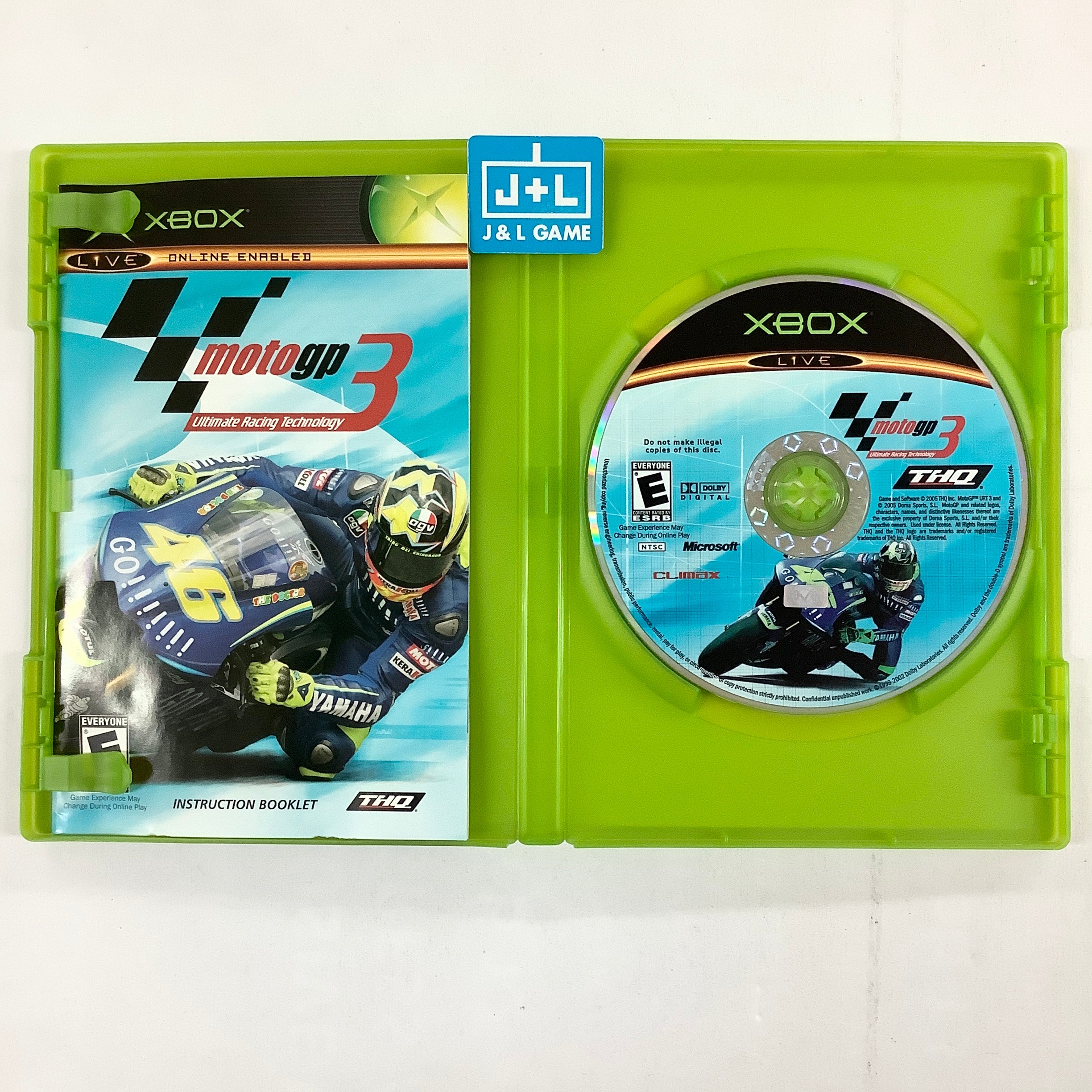 MotoGP 3: Ultimate Racing Technology - (XB) Xbox [Pre-Owned] Video Games THQ   