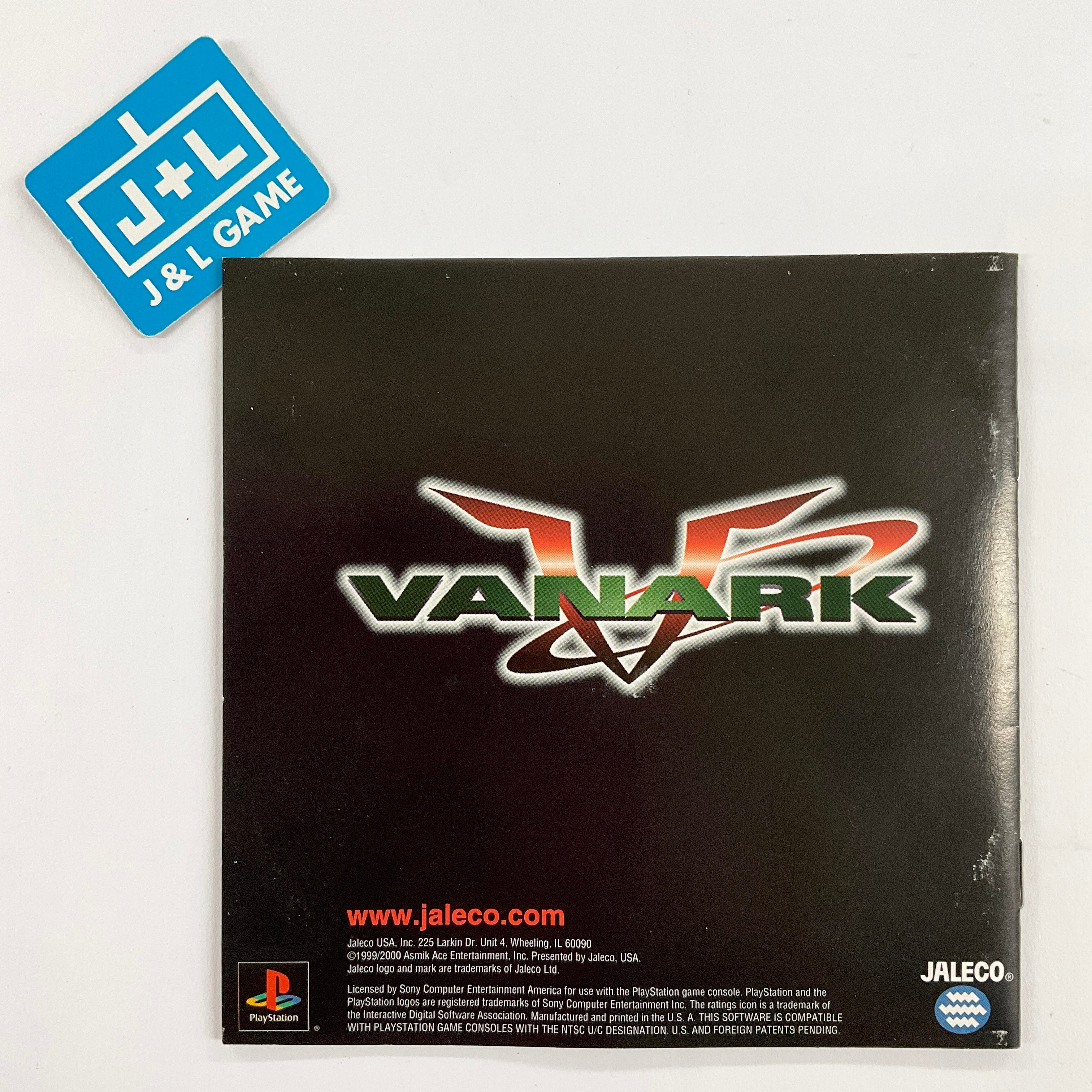Vanark - (PS1) PlayStation 1 [Pre-Owned] Video Games Jaleco Entertainment   