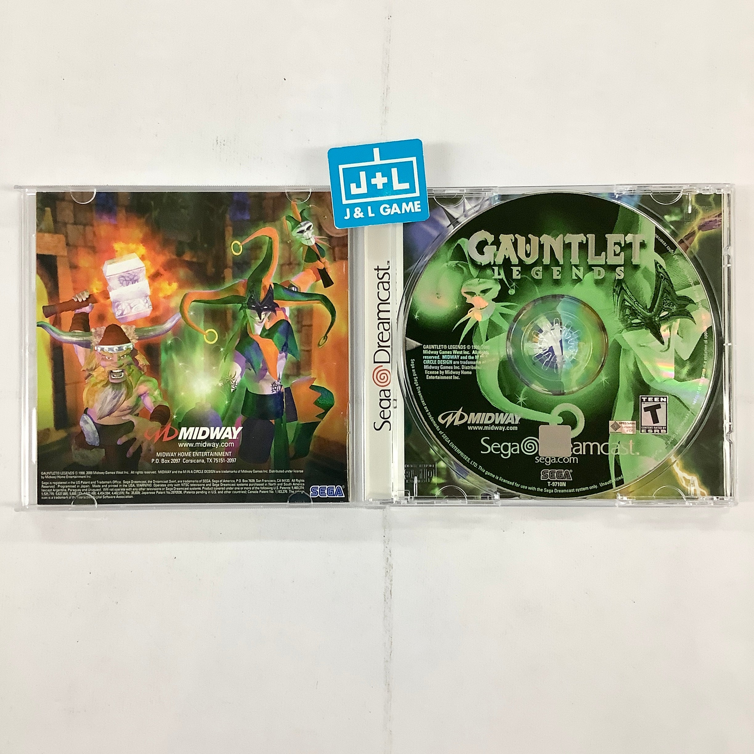 Gauntlet Legends - (DC) SEGA Dreamcast  [Pre-Owned] Video Games Midway   