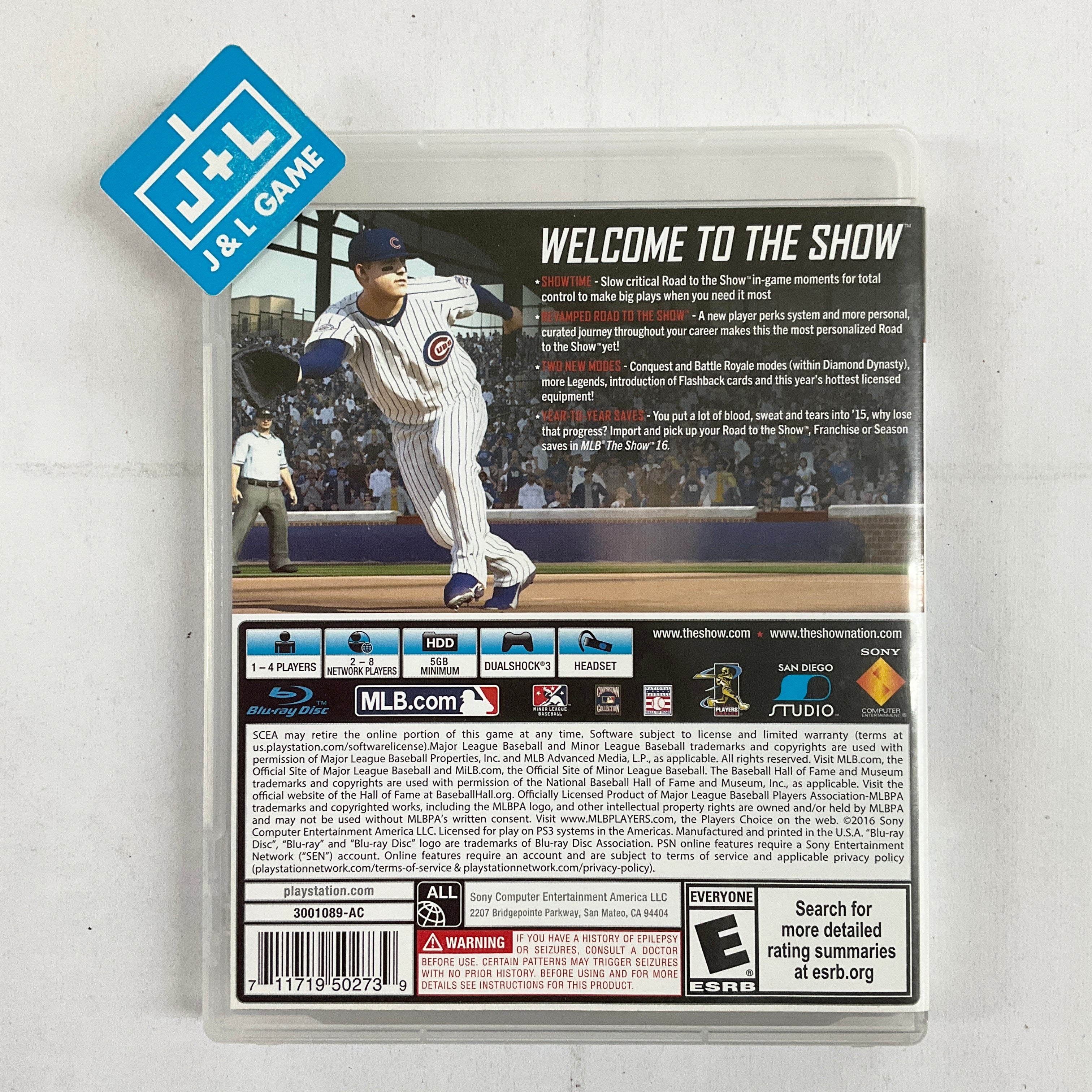 MLB The Show 16 - (PS3) PlayStation 3 [Pre-Owned] Video Games PlayStation   