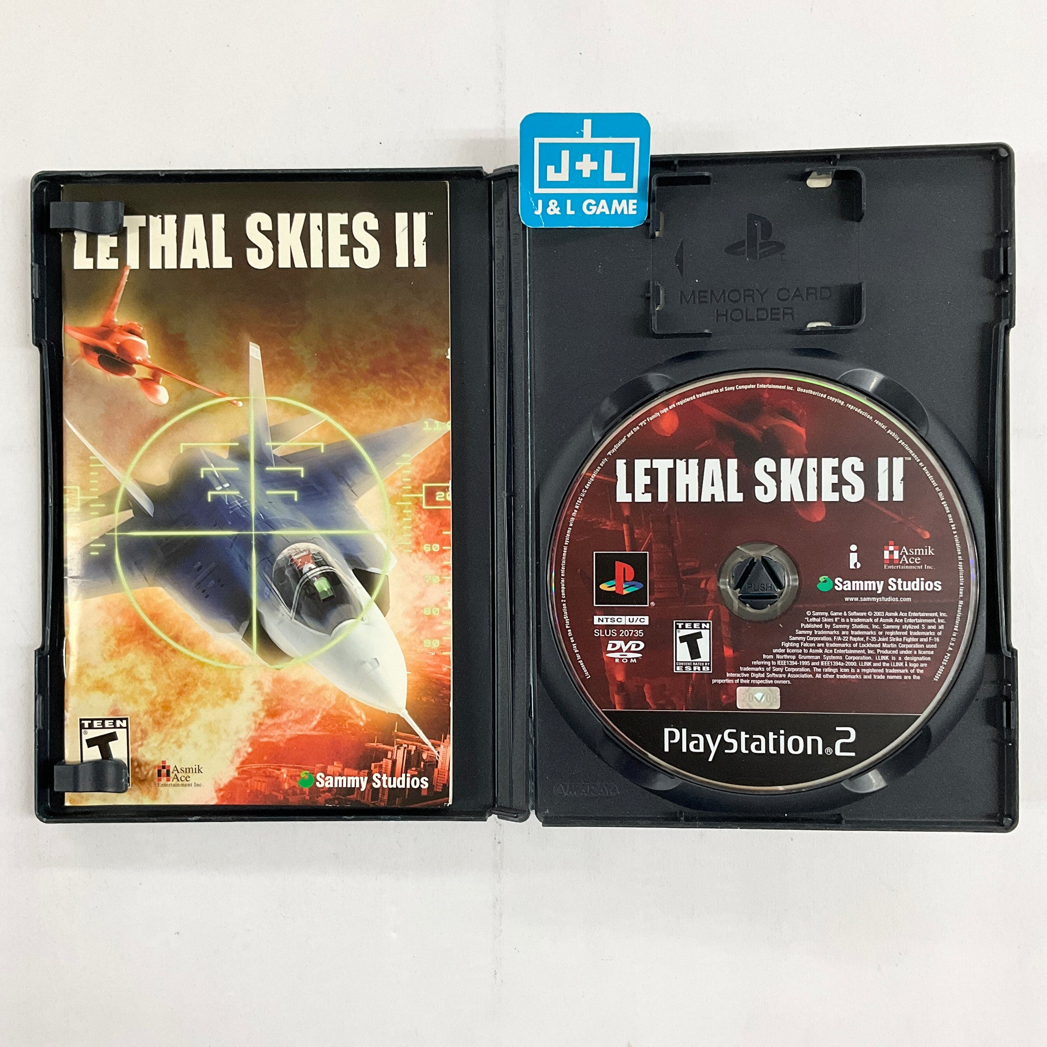 Jeu PS2 - Lethal Skies II - Jeux vidéo Jeu PS2 - Lethal Skies II - Jeux vidéo