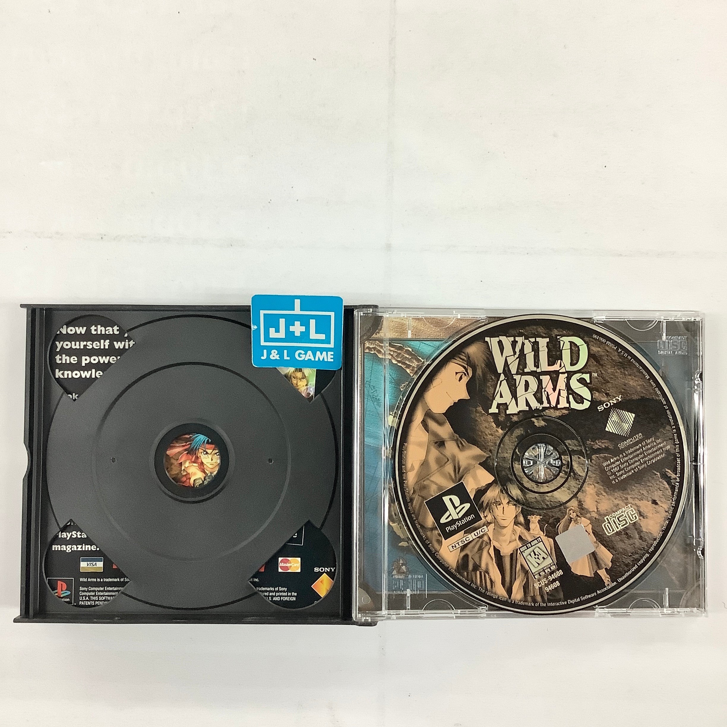 Wild Arms - (PS1) PlayStation 1 [Pre-Owned] Video Games SCEA   