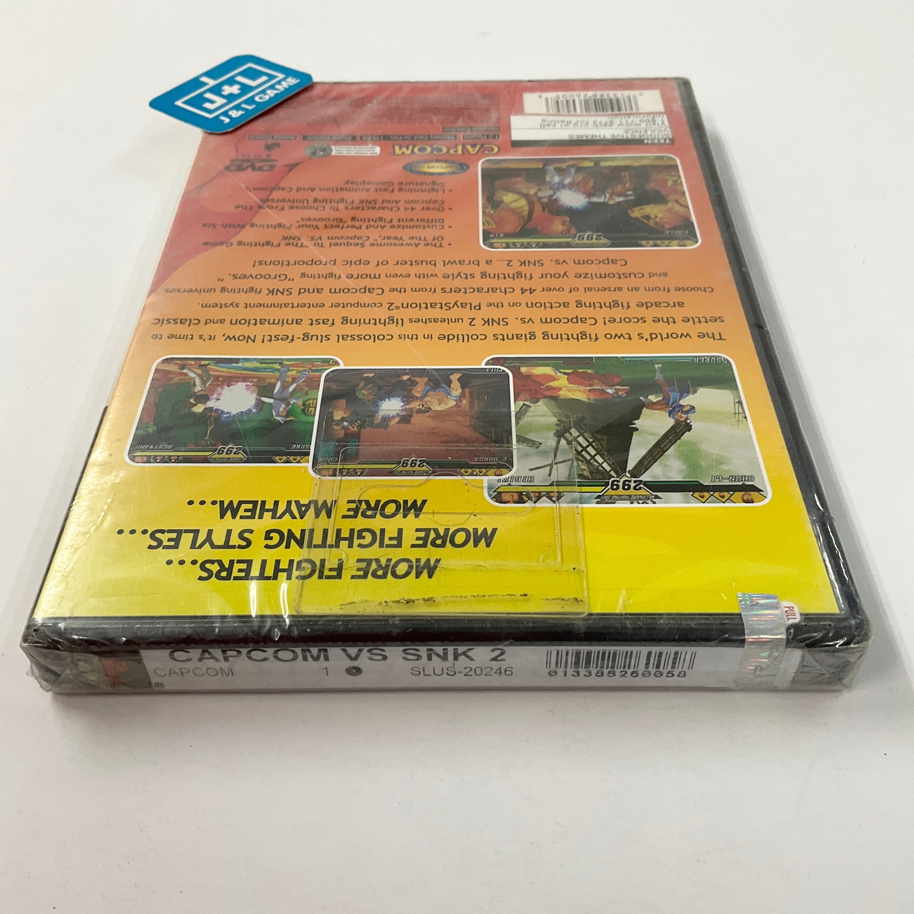 Capcom vs. SNK 2: Mark of the Millennium 2001 - (PS2) PlayStation 2 Video Games Capcom   