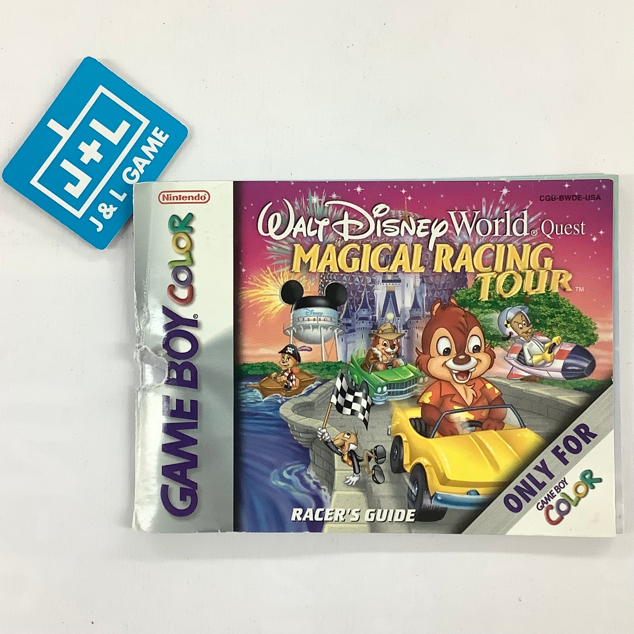 Walt Disney World Quest: Magical Racing Tour - (GBC) Game Boy Color [Pre-Owned] Video Games Activision   