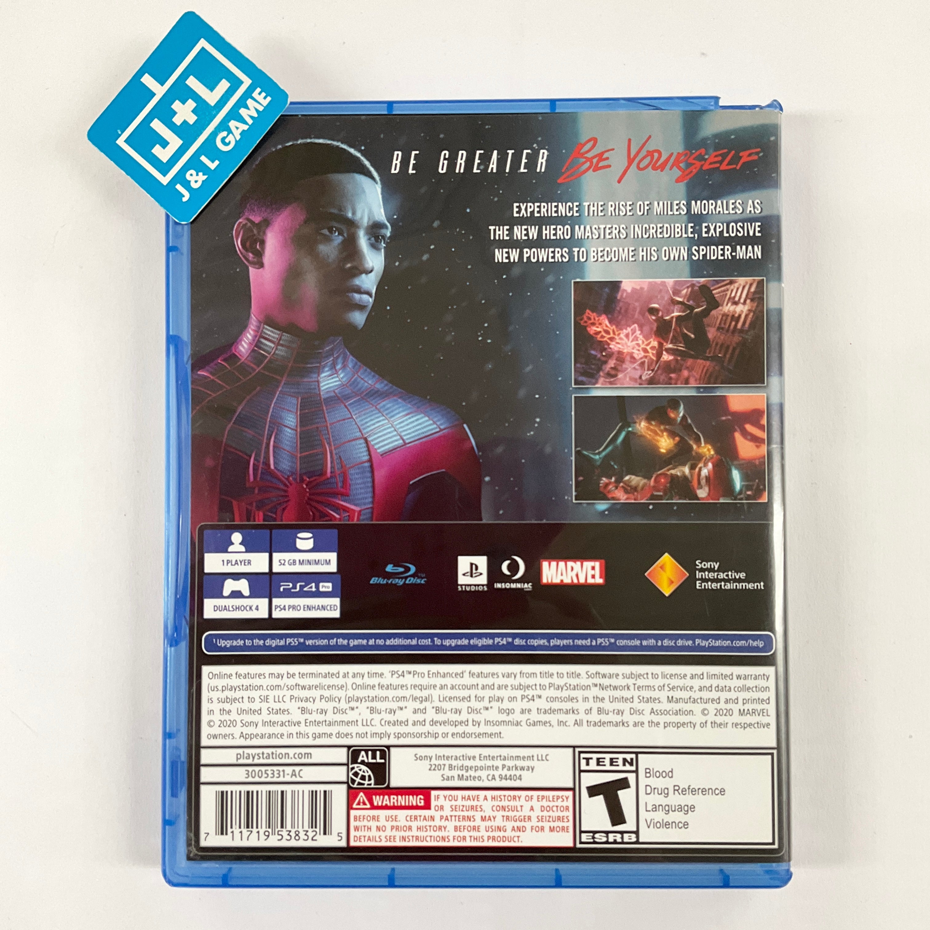 Marvel's Spider-Man: Miles Morales - (PS4) PlayStation 4 [Pre-Owned] Video Games PlayStation   