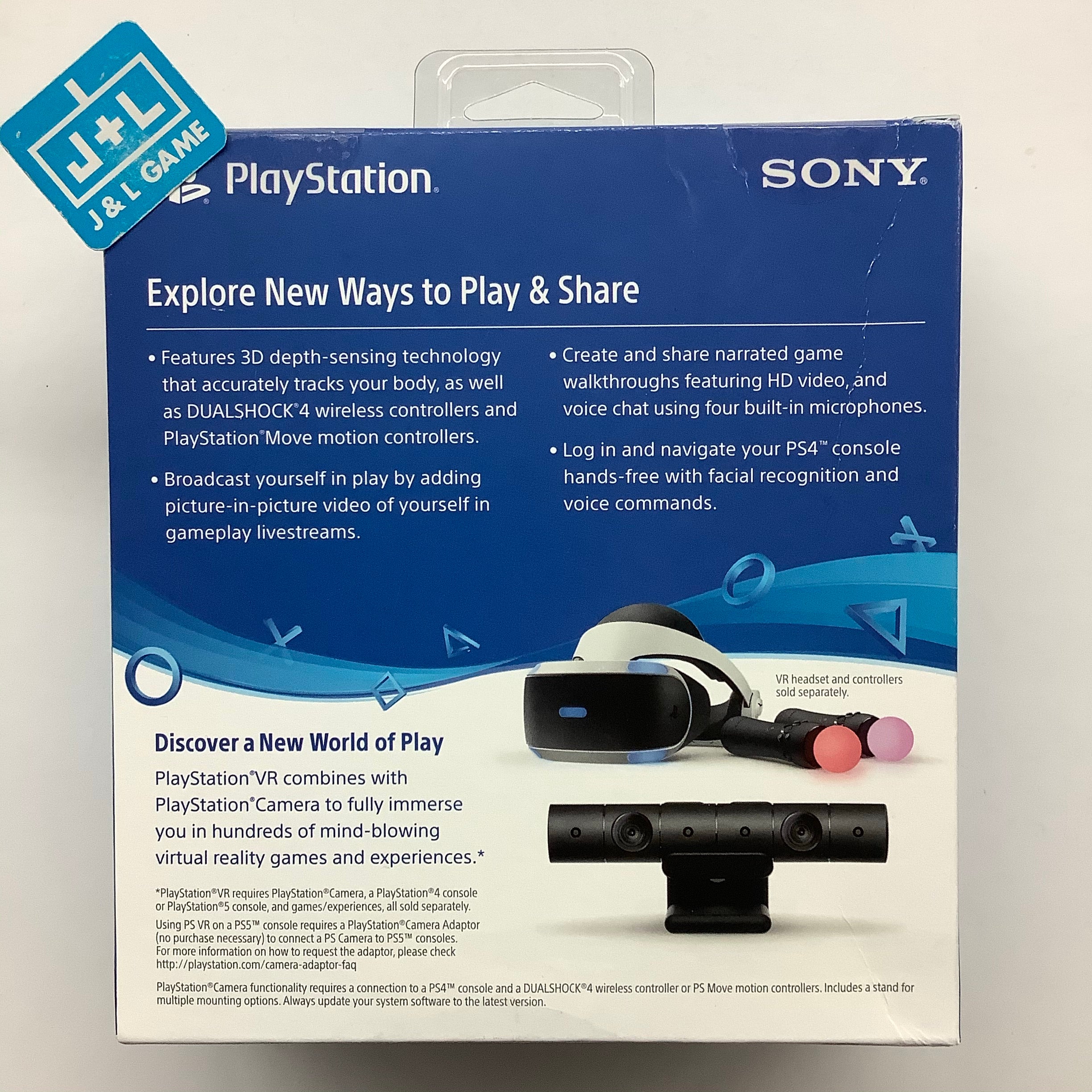 SONY PlayStation 4 Camera V 2 - (PS4) PlayStation 4 Accessories PlayStation   