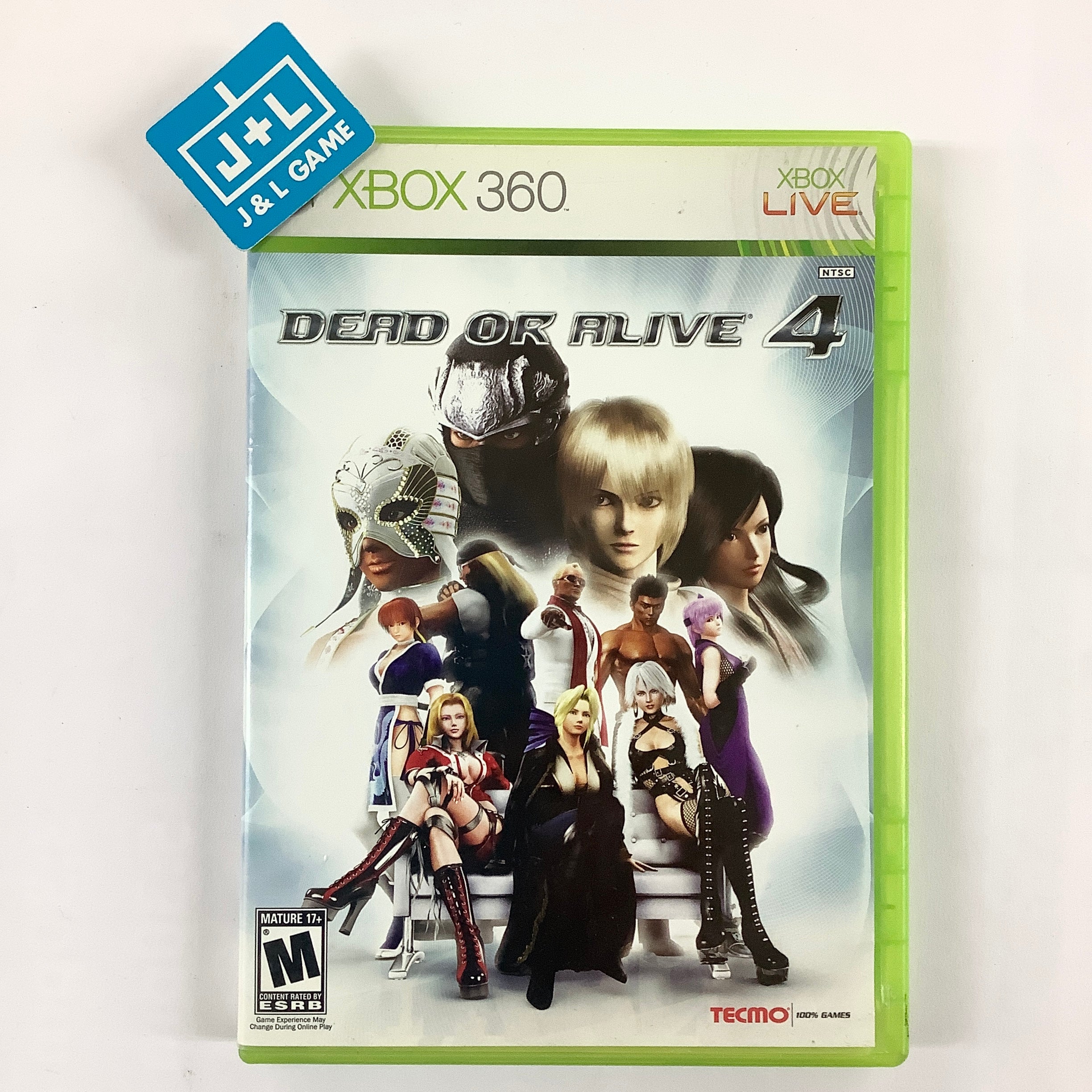 Dead or Alive 4 - Xbox 360 [Pre-Owned] Video Games Tecmo   