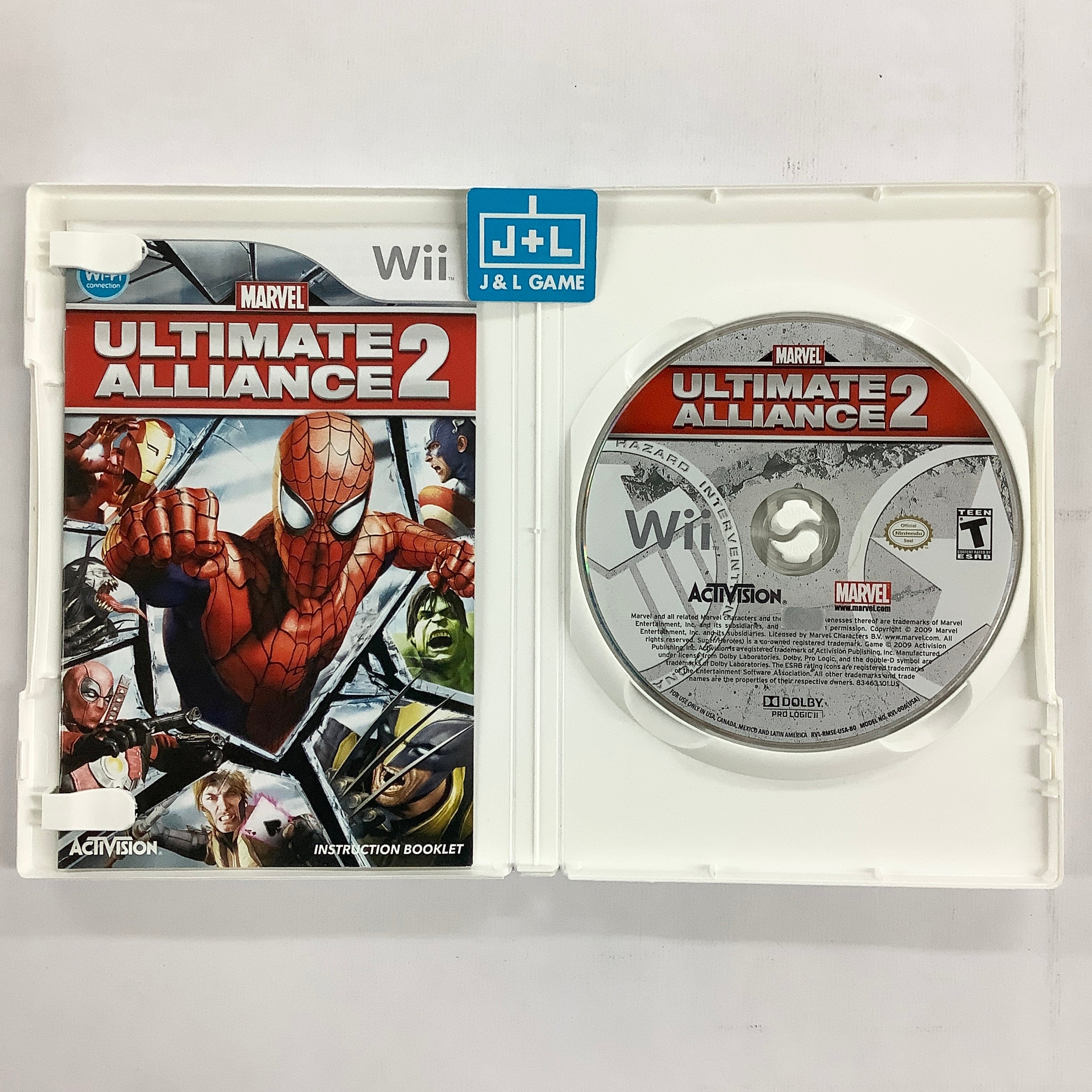 Marvel: Ultimate Alliance 2 - Nintendo Wii [Pre-Owned] Video Games Activision   