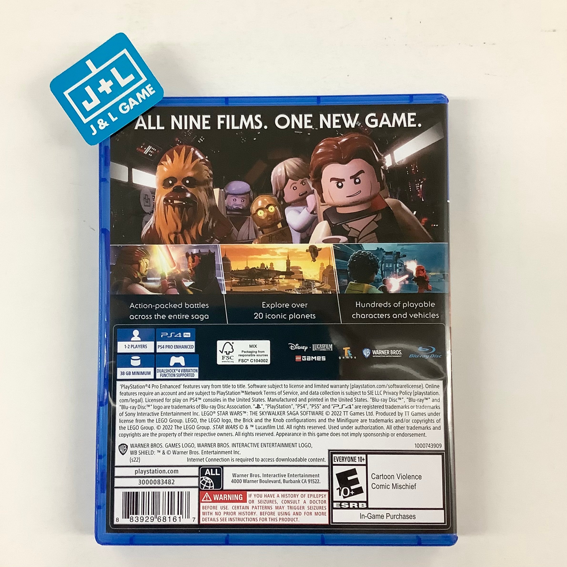 Lego Star Wars: The Skywalker Saga - (PS4) PlayStation 4 [UNBOXING] Video Games WB Games   
