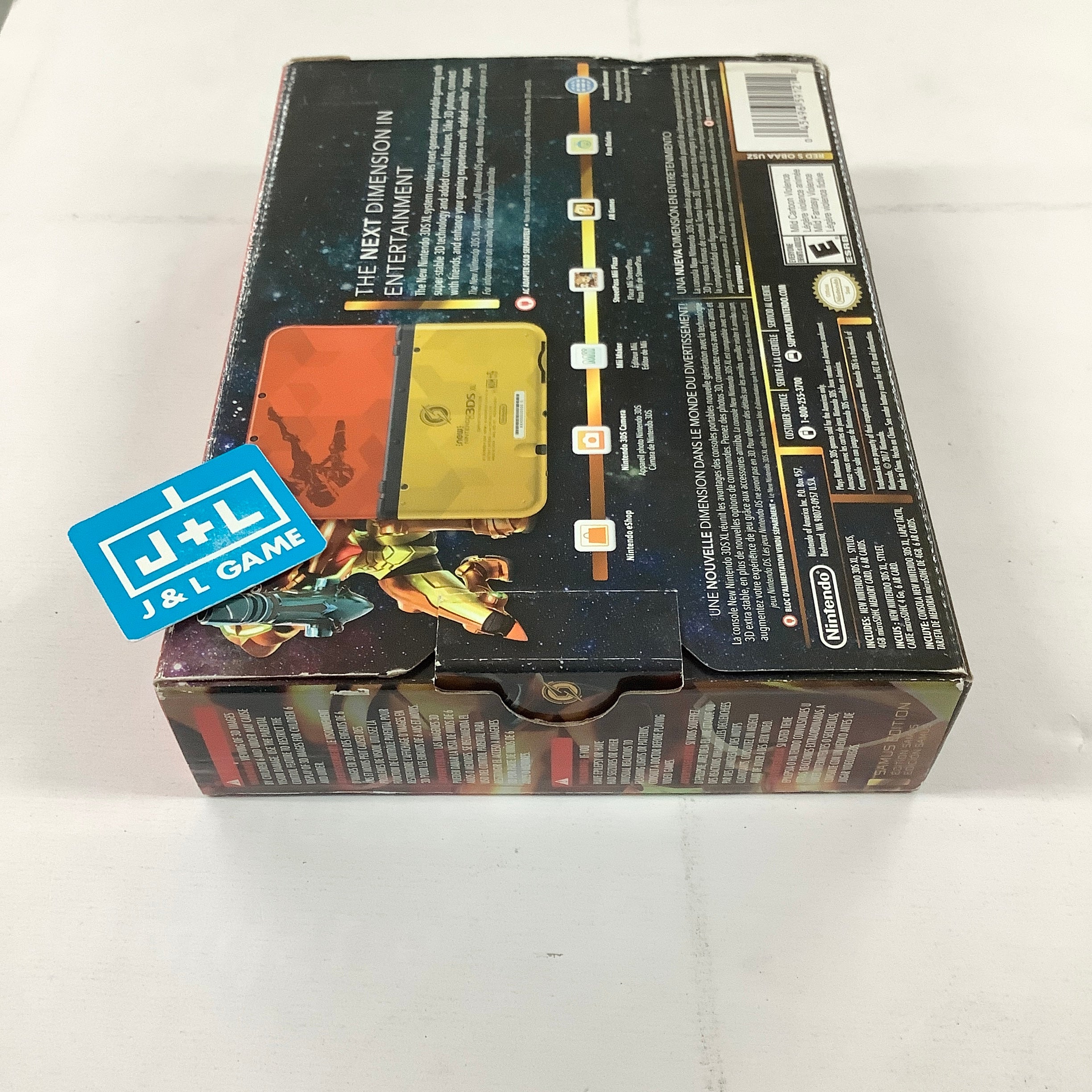 New Nintendo 3DS XL Console (Samus Edition) - (3DS) Nintendo 3DS [Pre-Owned] Consoles Nintendo   