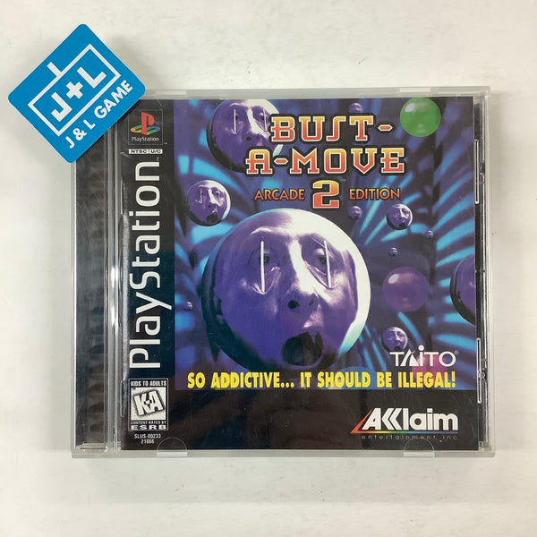 Bust-A-Move 2 Arcade Edition Sur SEGA Saturn - Version PAL EUR/FRA - Bon État