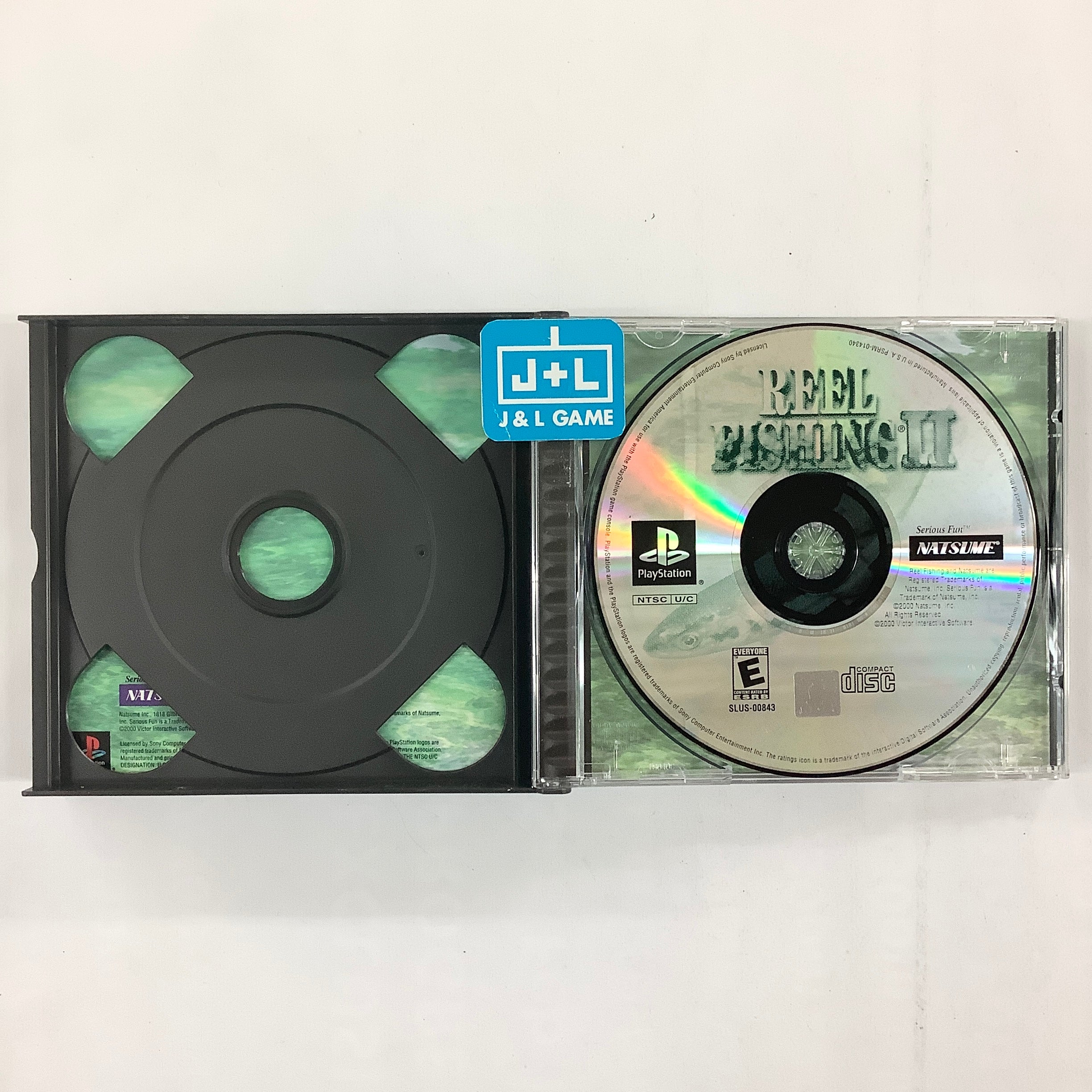 Reel Fishing II - (PS1) PlayStation 1 [Pre-Owned] Video Games Natsume   