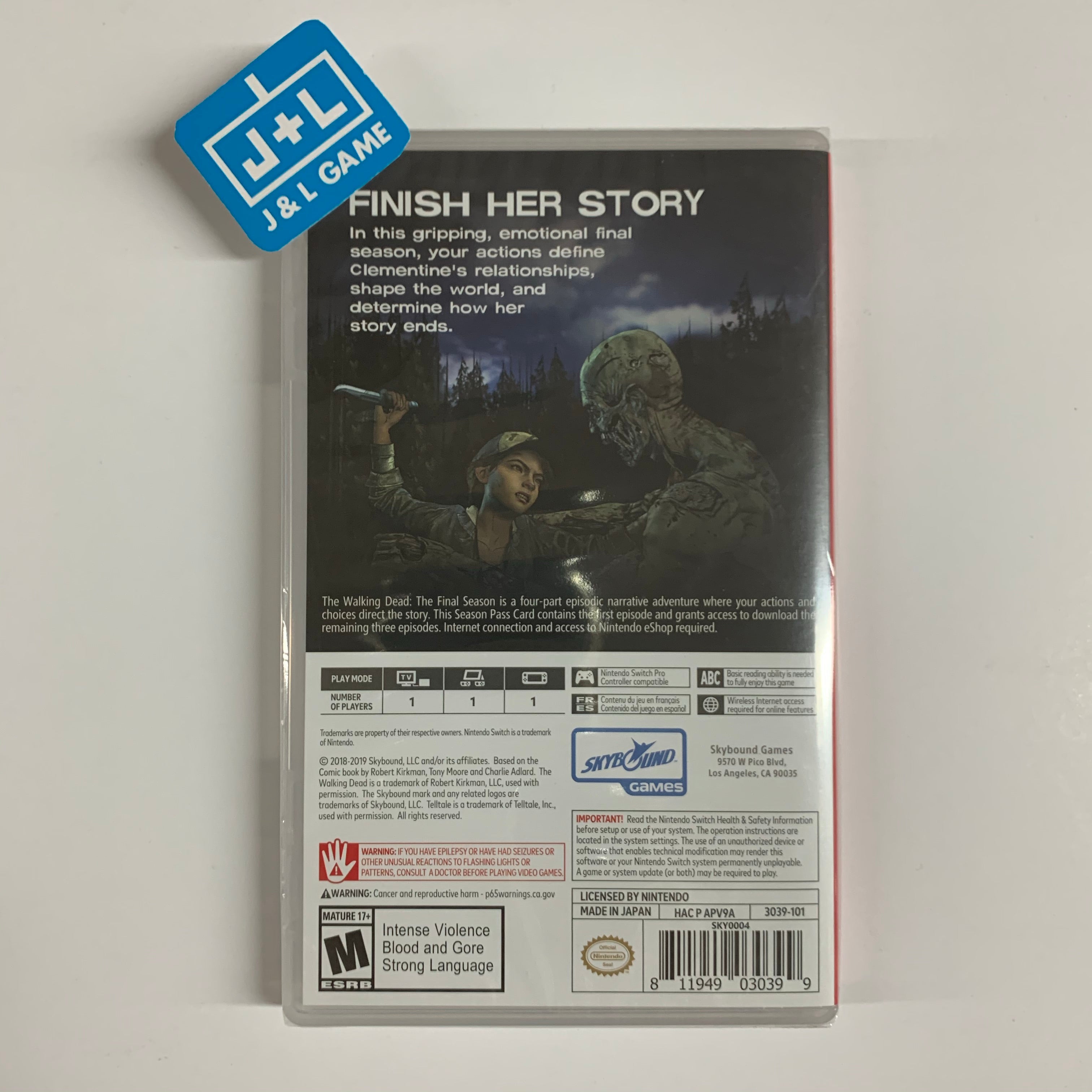 The Walking Dead: The Telltale Series The Final Season