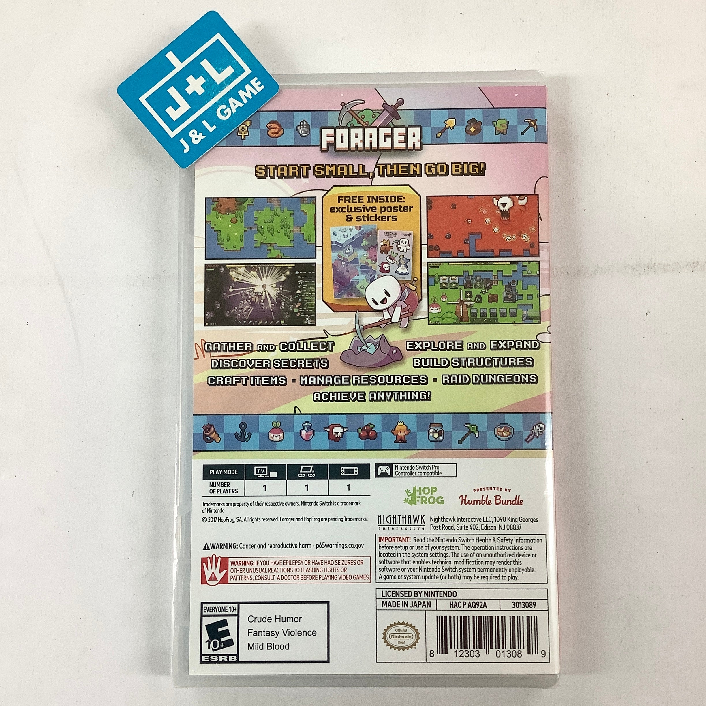 Forager - (NSW) Nintendo Switch Video Games Humble Games   