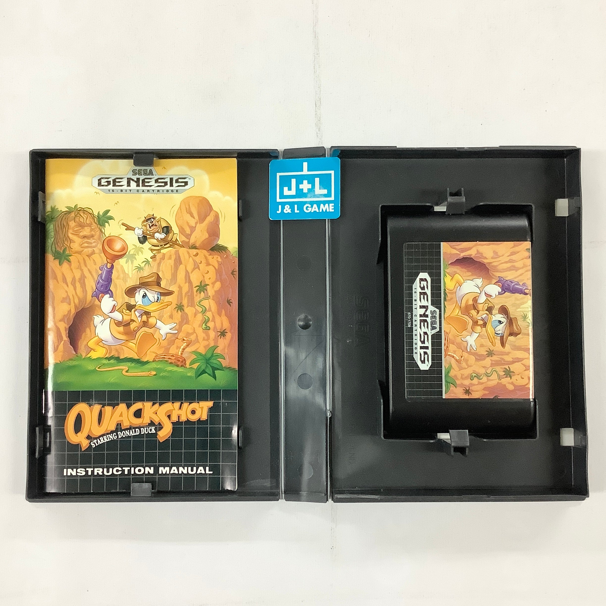 QuackShot starring Donald Duck - (SG) SEGA Genesis  [Pre-Owned] Video Games Sega   