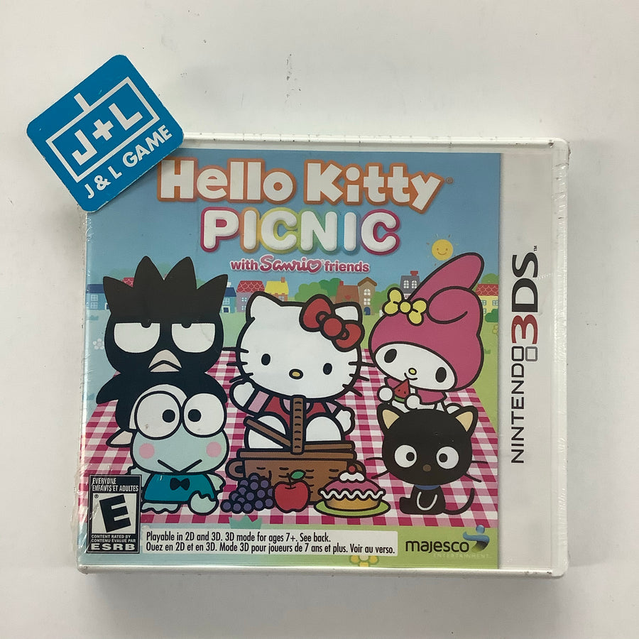 Hello Kitty Picnic with Sanrio Friends - Nintendo 3DS Video Games Majesco   