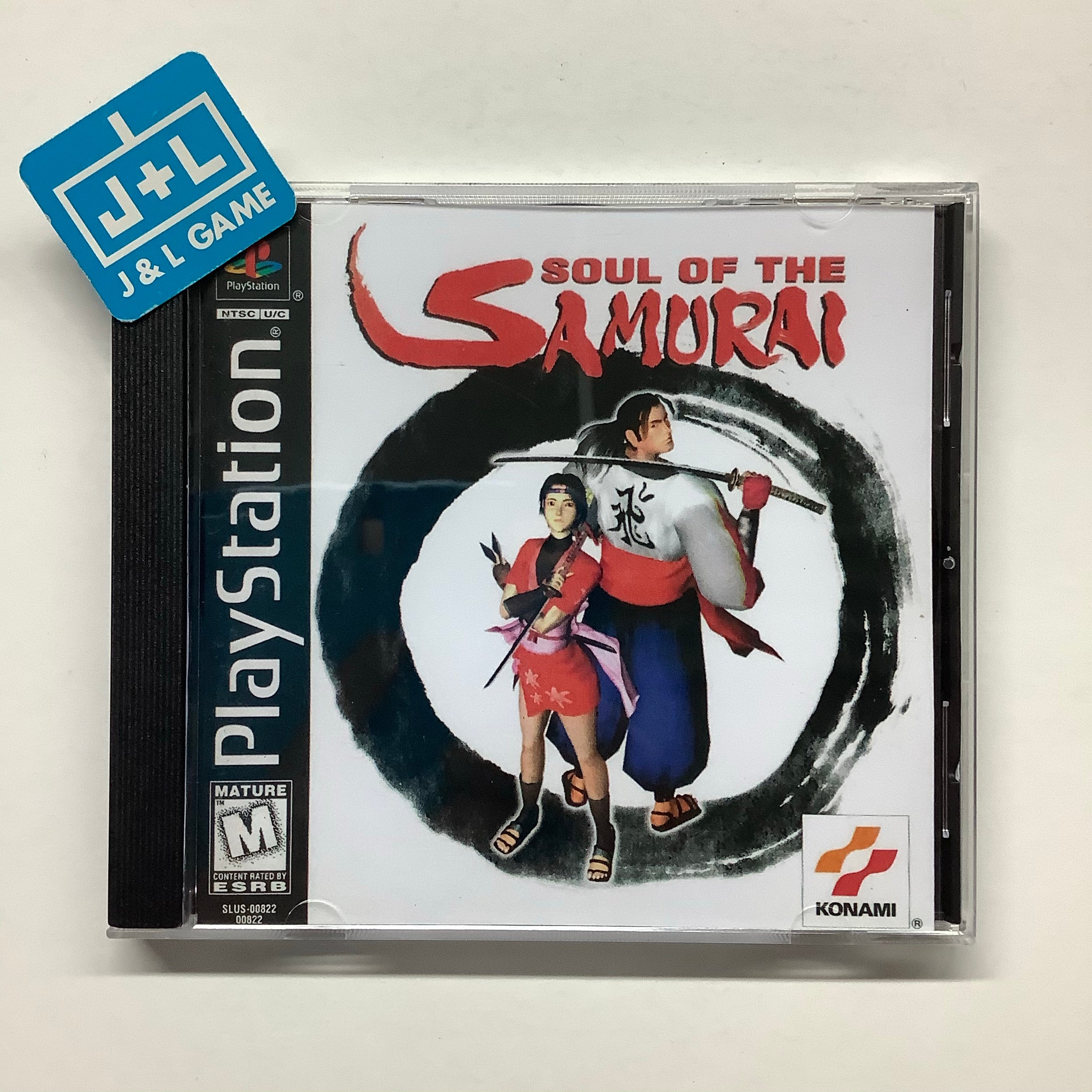 Soul of the Samurai - (PS1) PlayStation 1 [Pre-Owned] Video Games Konami   