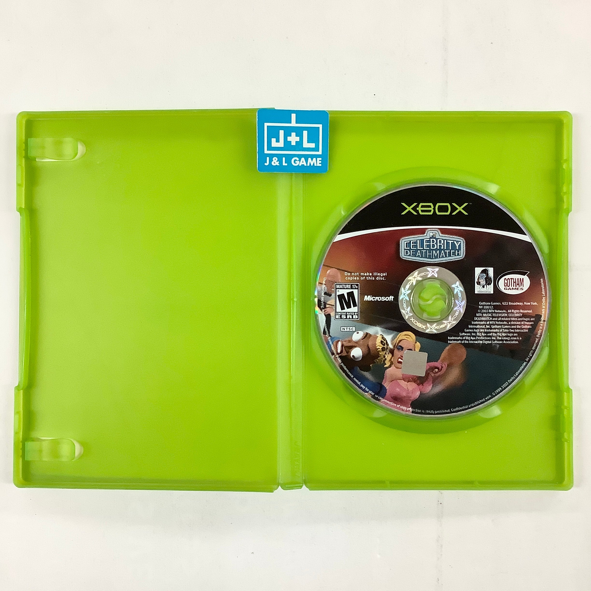 MTV's Celebrity Deathmatch - (XB) Xbox [Pre-Owned] Video Games Gotham Games   