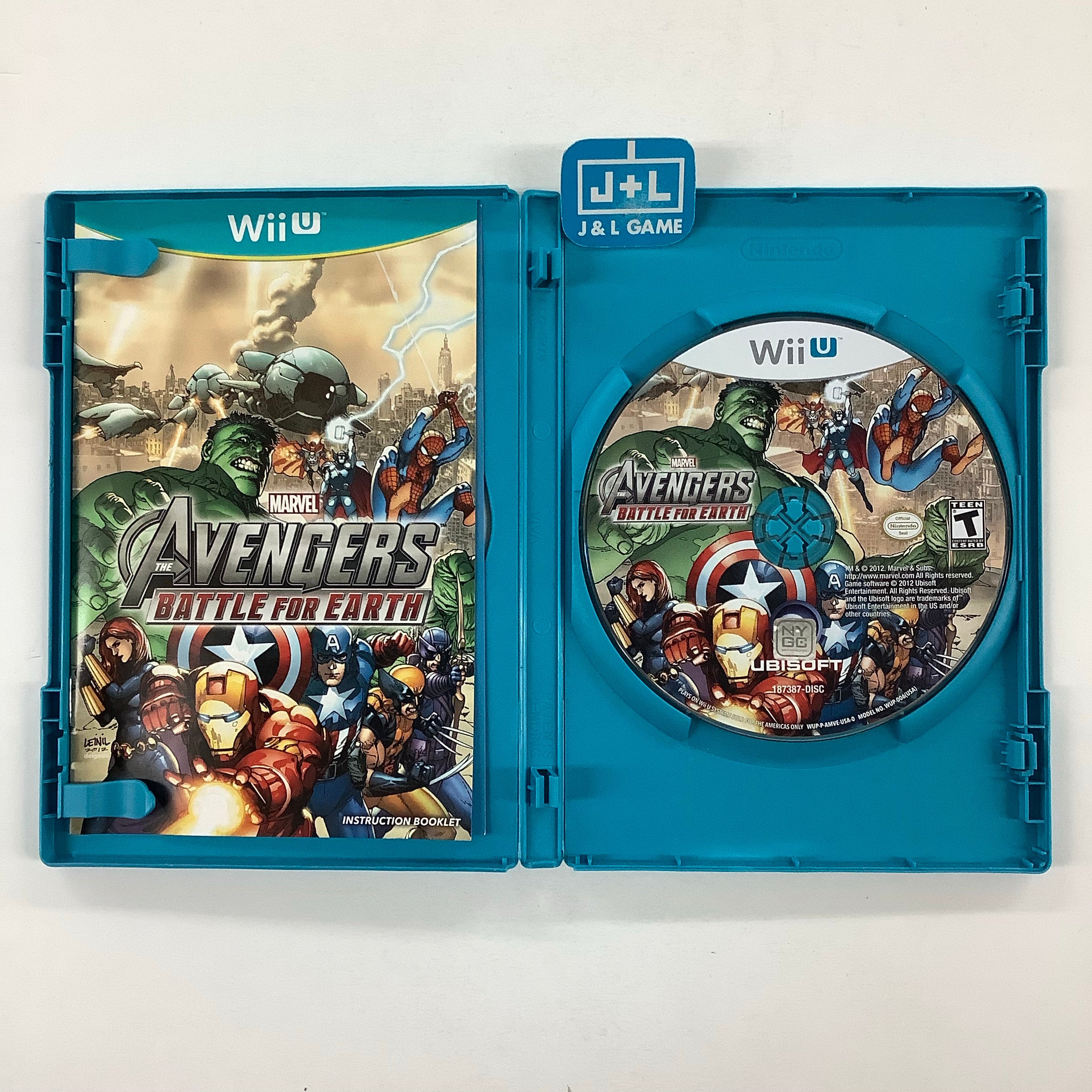 Marvel Avengers: Battle for Earth - Nintendo Wii U [Pre-Owned] Video Games Ubisoft   