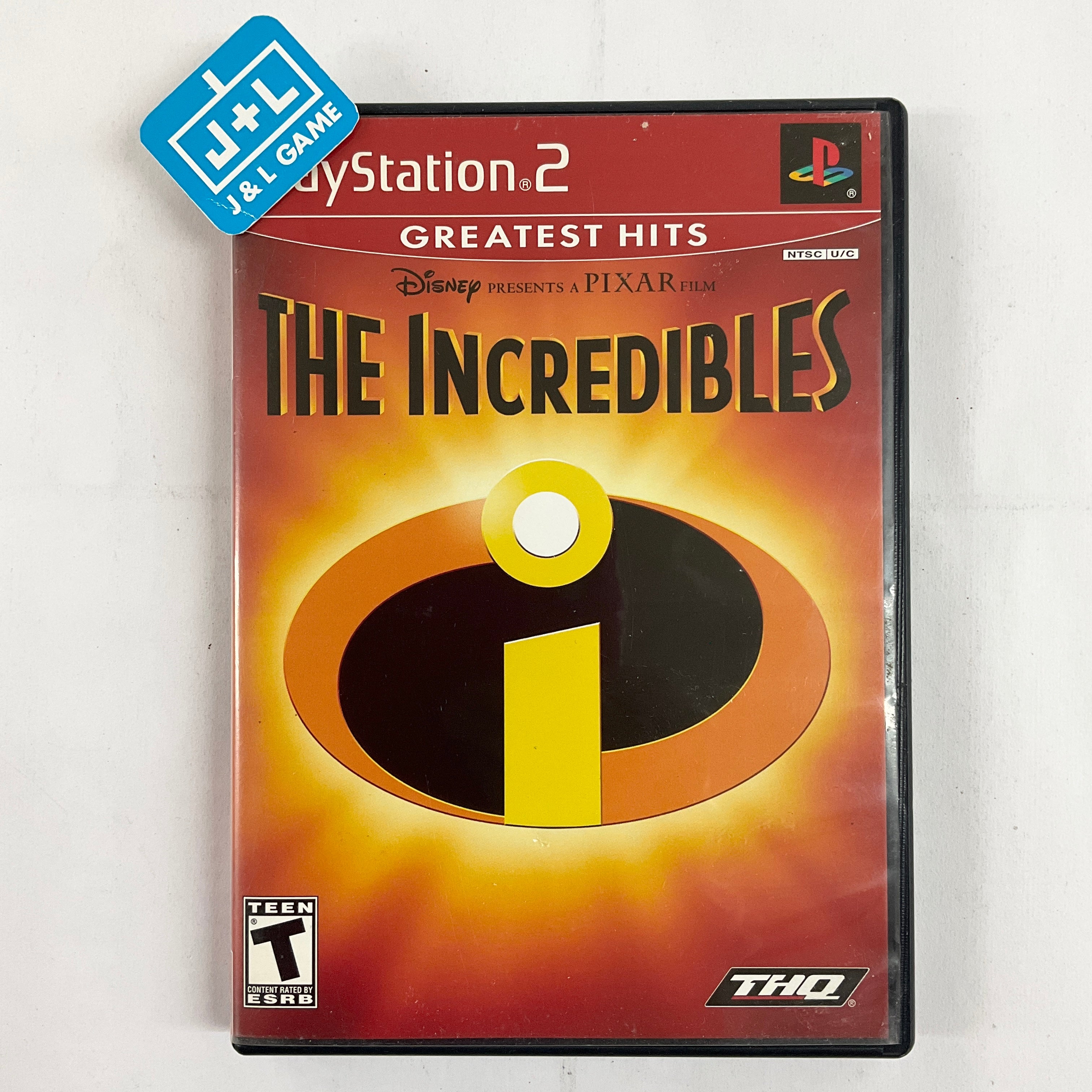 The Incredibles (Greatest Hits) - (PS2) PlayStation 2 [Pre-Owned] Video Games THQ   