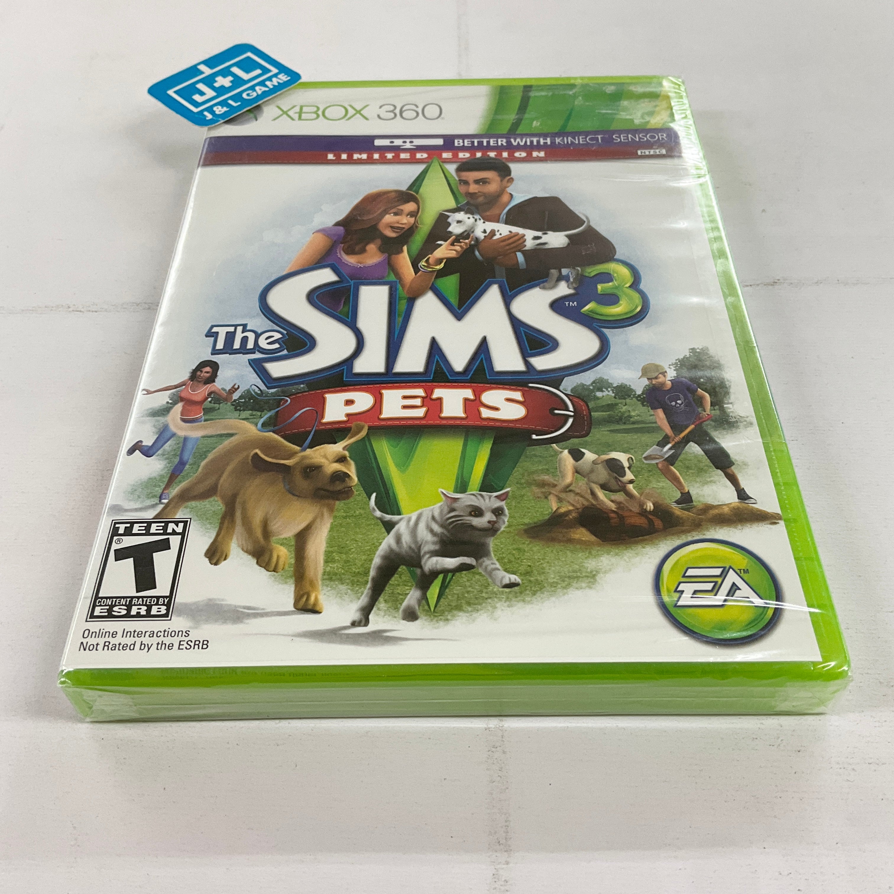 The Sims 3: Pets (Limited Edition) - Xbox 360 Video Games Electronic Arts   