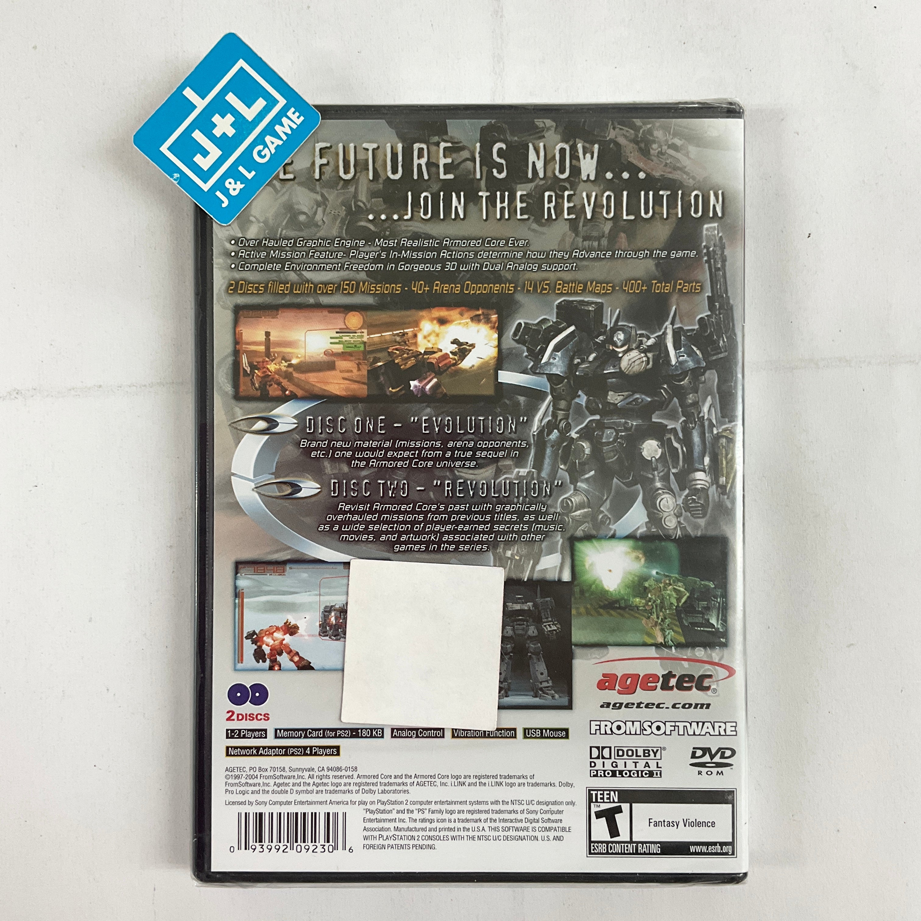 Armored Core: Nexus - (PS2) PlayStation 2 Video Games Agetec   