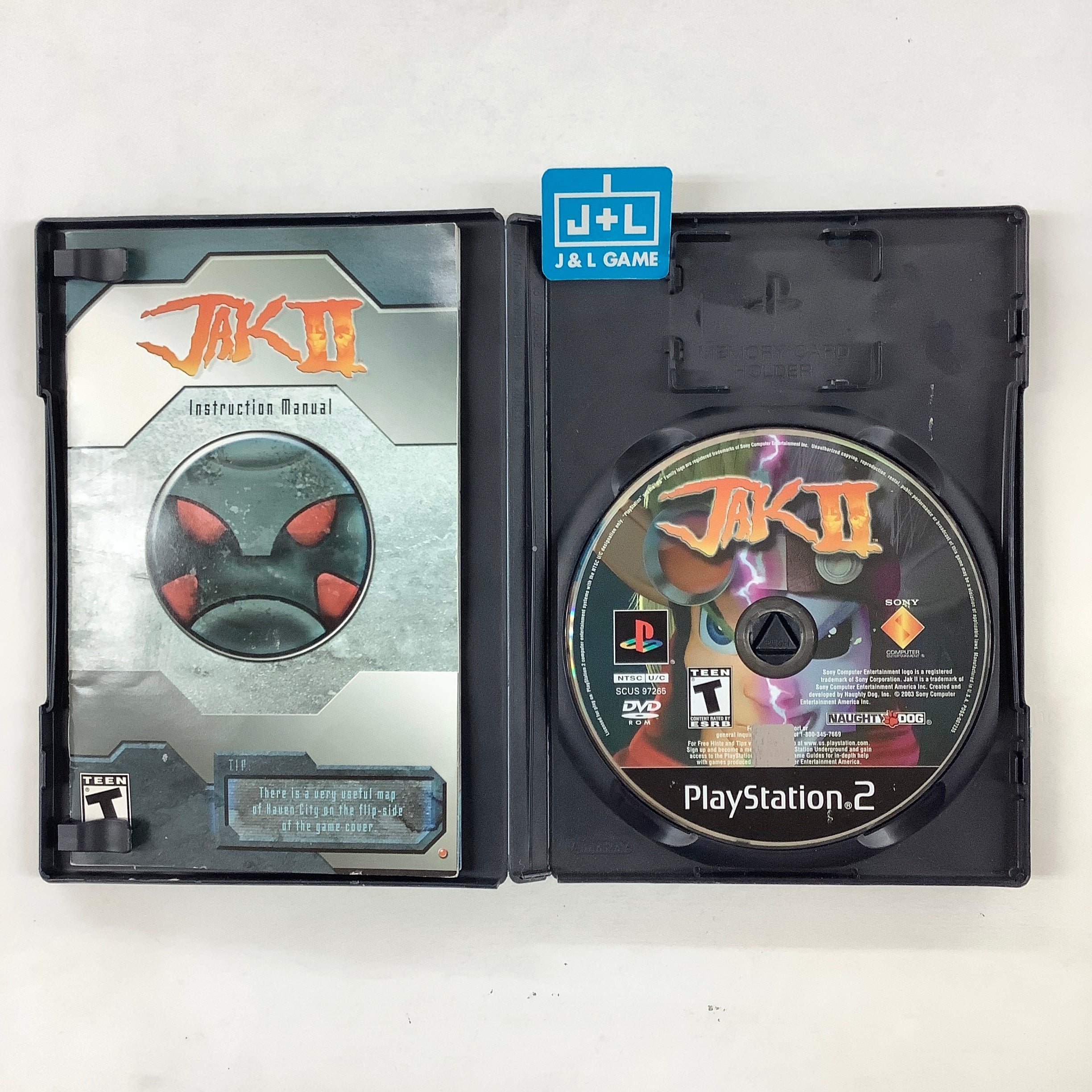 Jak II - (PS2) PlayStation 2 [Pre-Owned] Video Games SCEA   